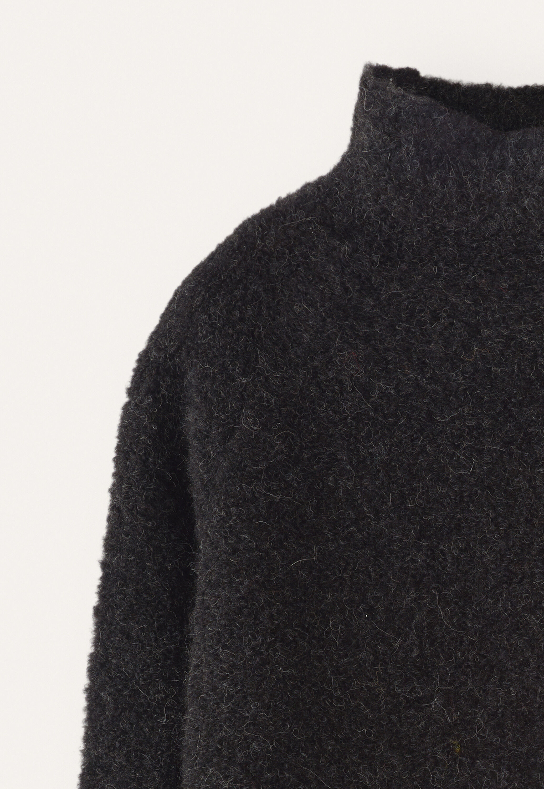 Funnel-neck sweater