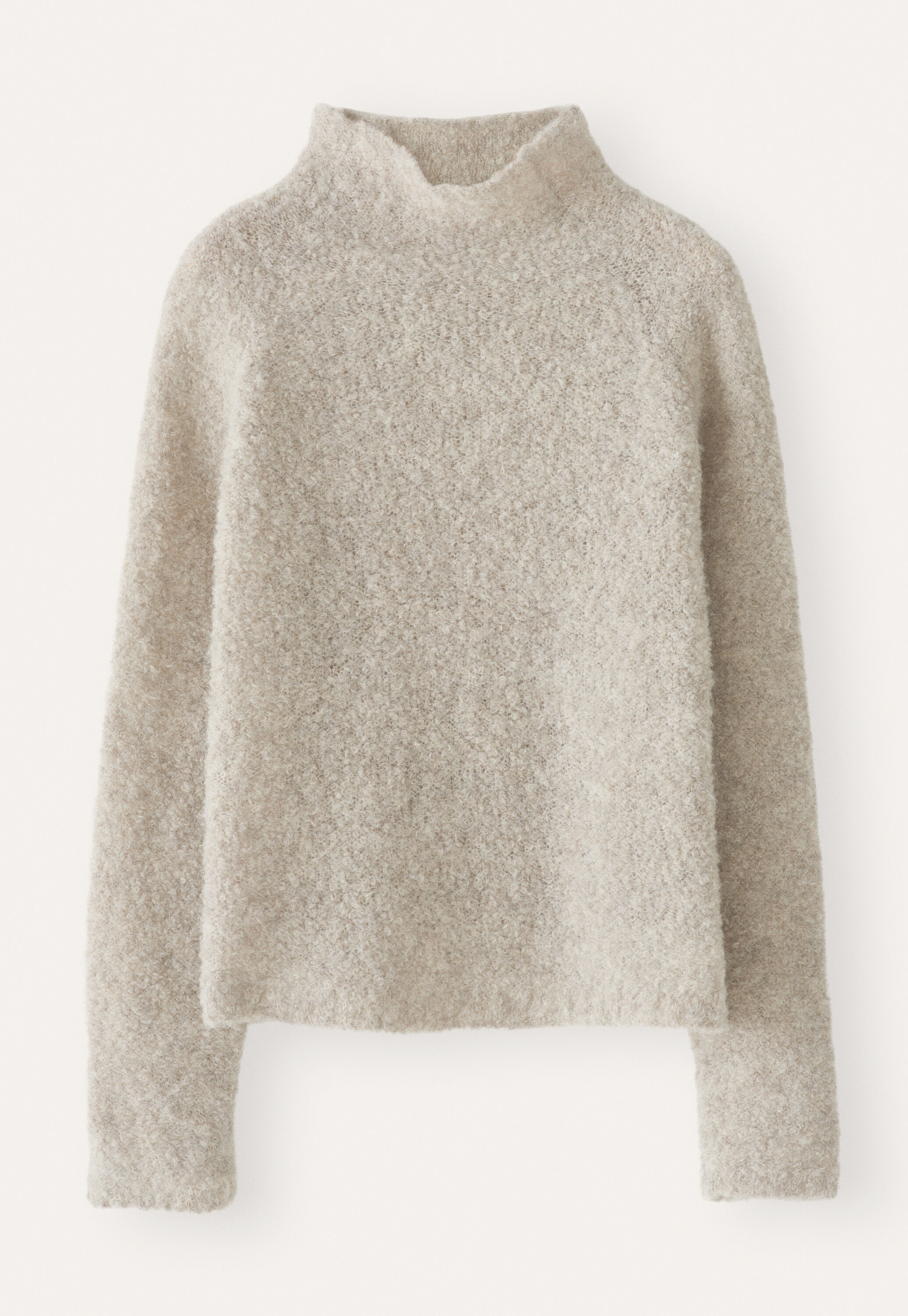Funnel-neck sweater