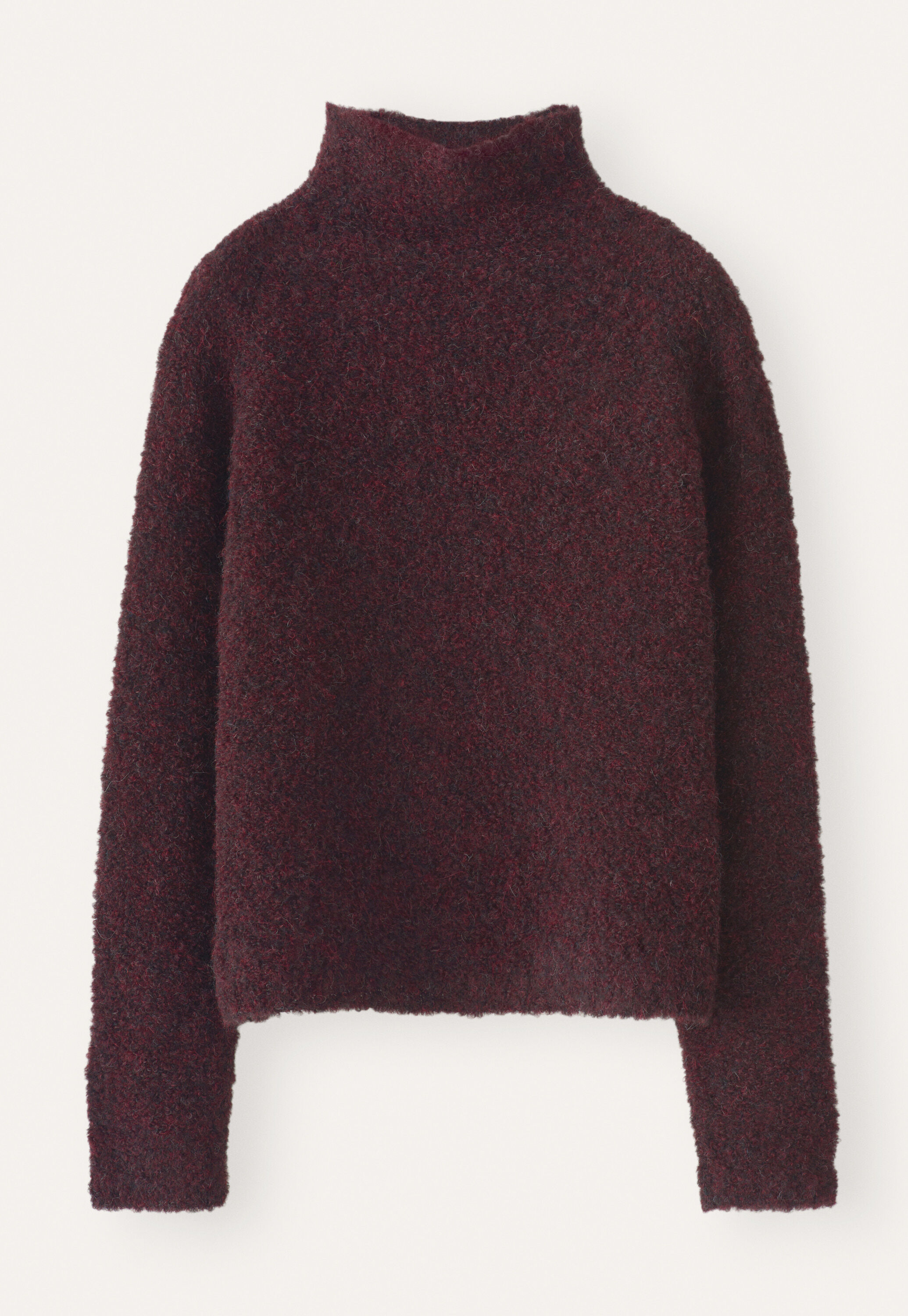 Funnel-neck sweater