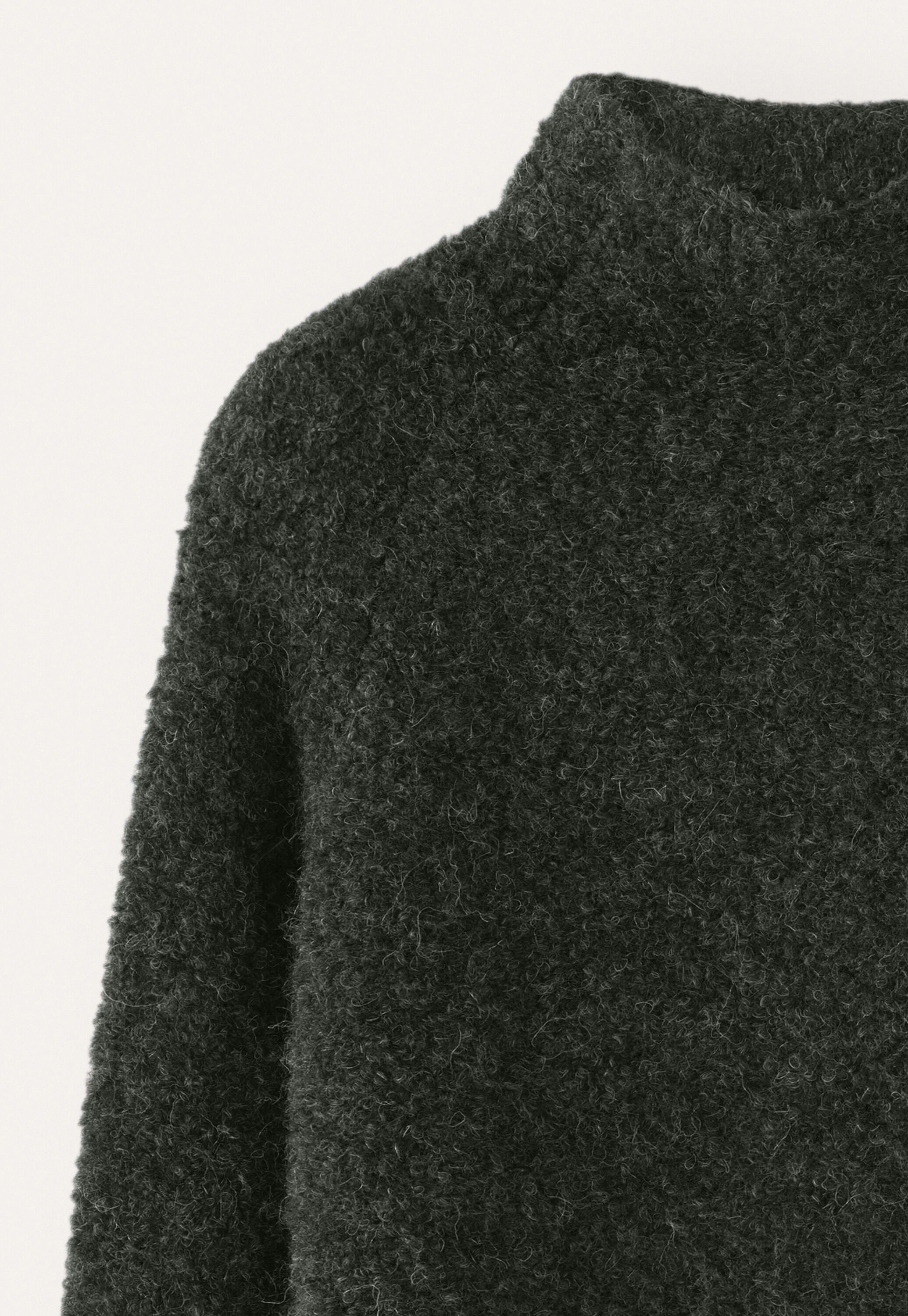 Funnel-neck sweater