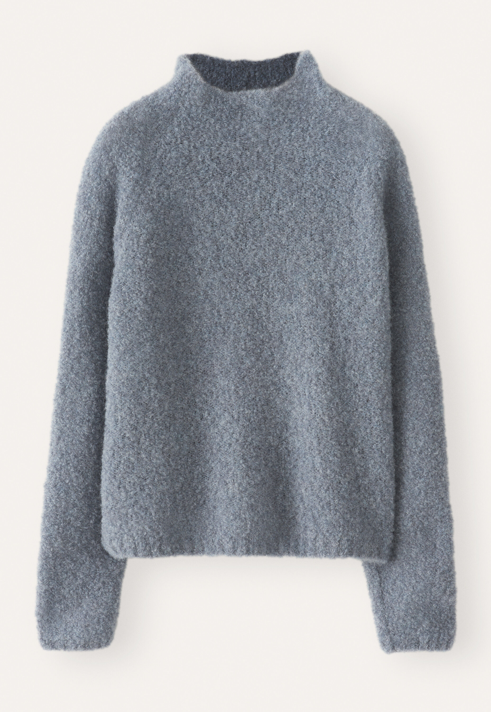 Funnel-neck sweater