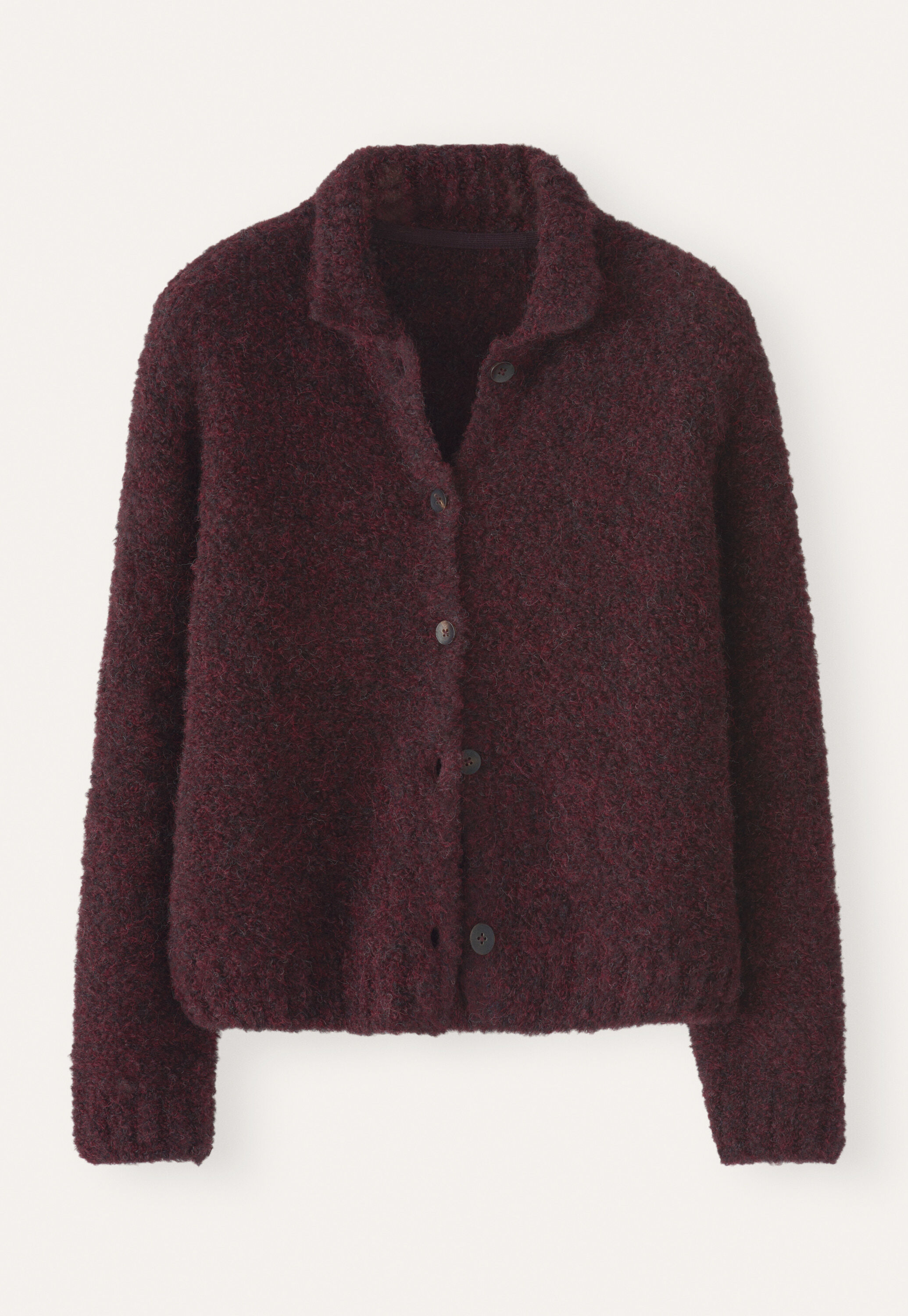 Collared cardigan