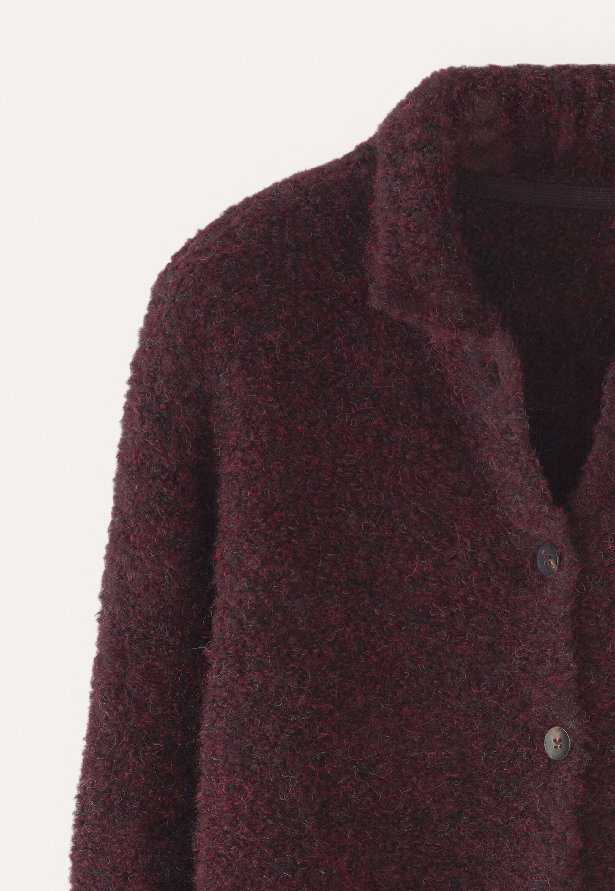 Collared cardigan