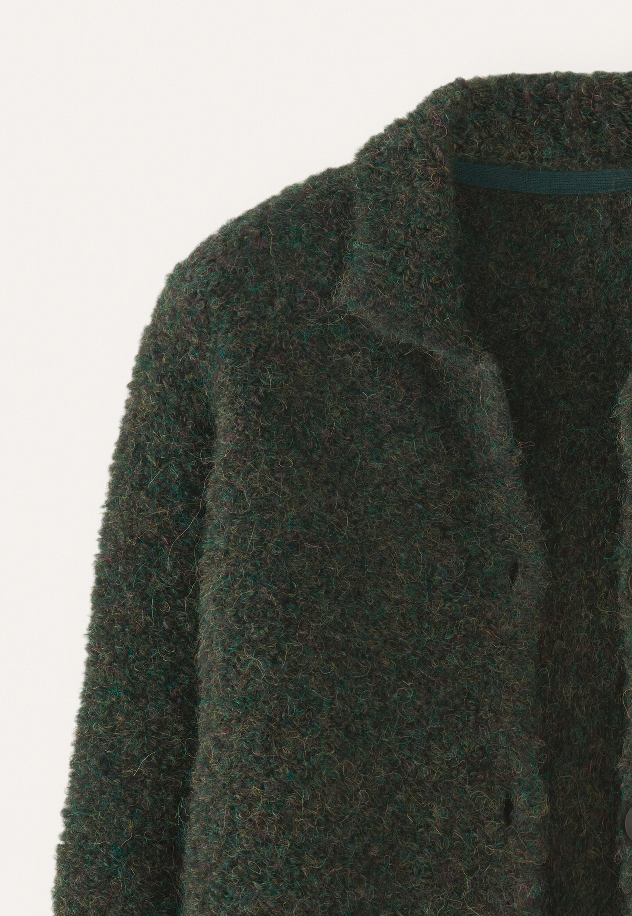 Collared cardigan, Dark forest, large