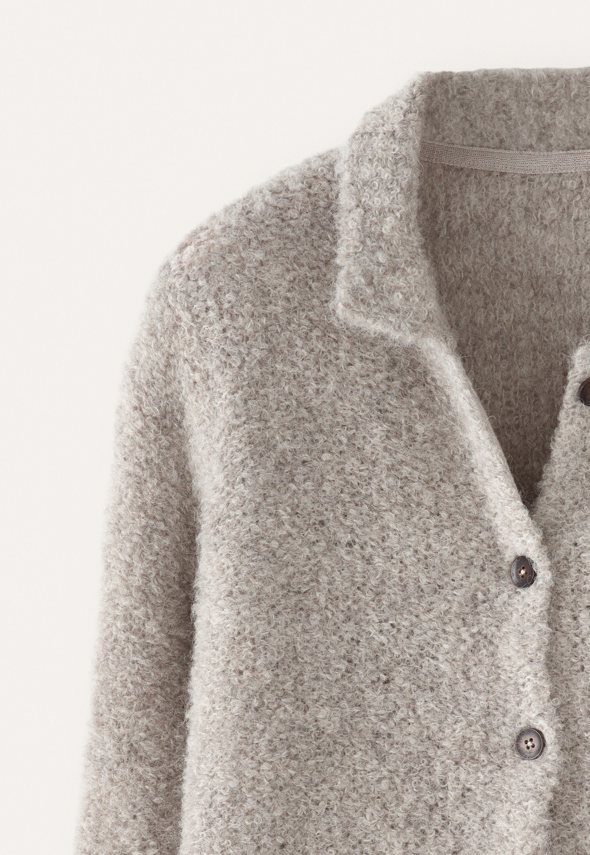 Collared cardigan