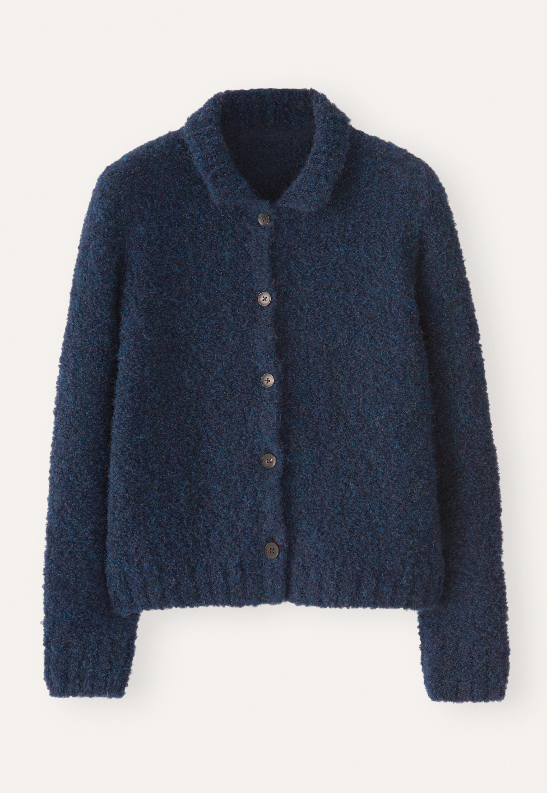 Collared cardigan