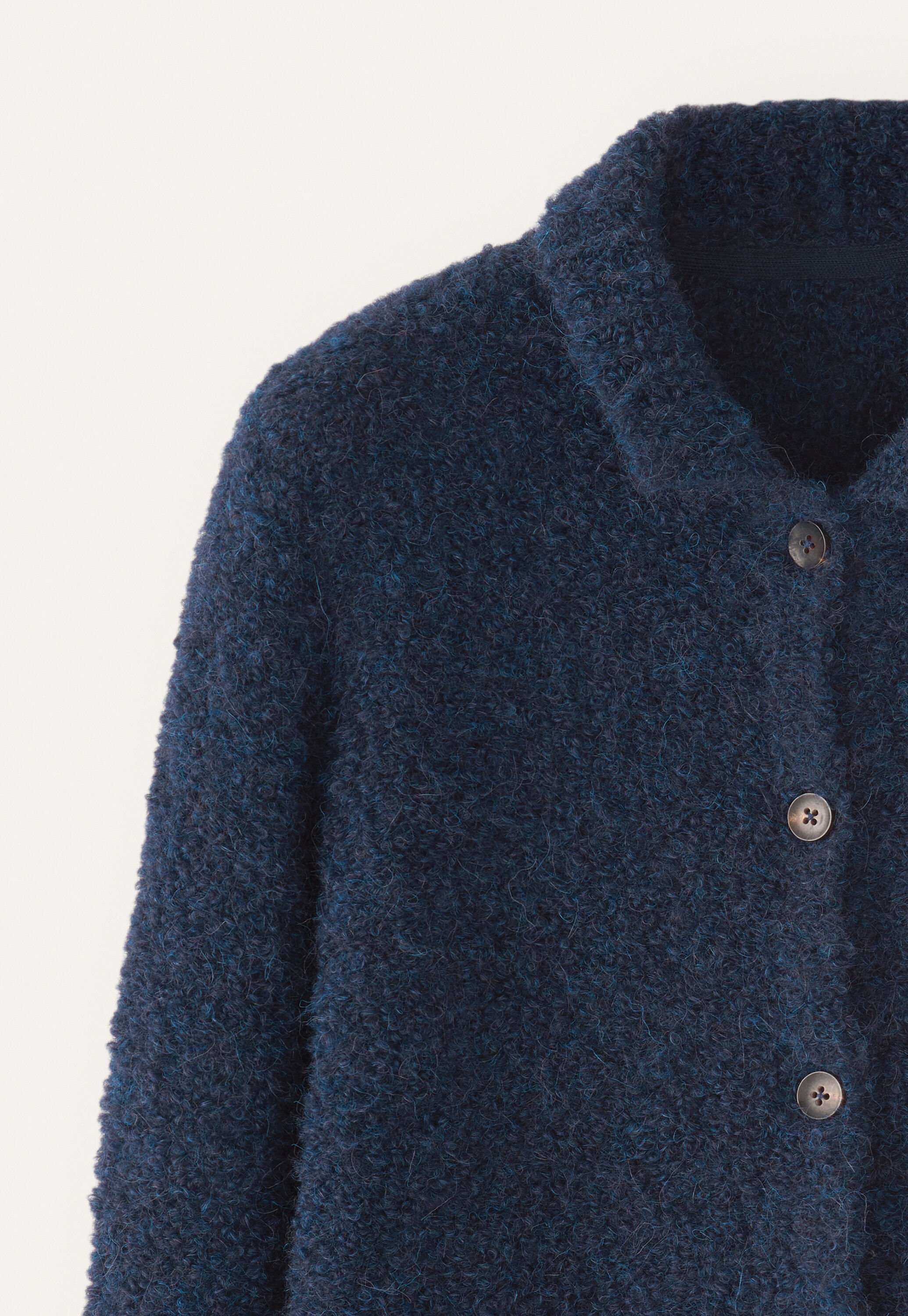 Collared cardigan