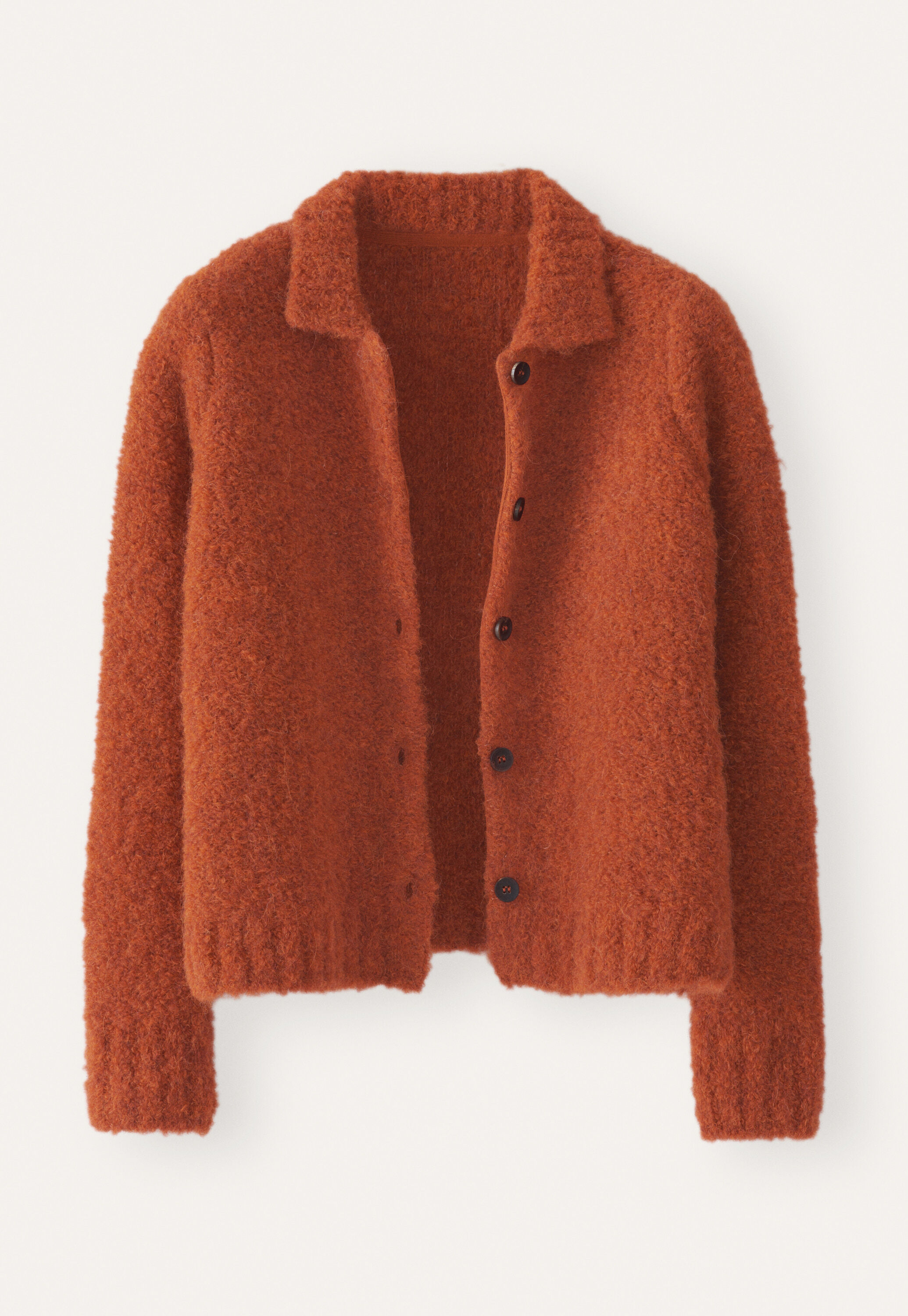 Collared cardigan