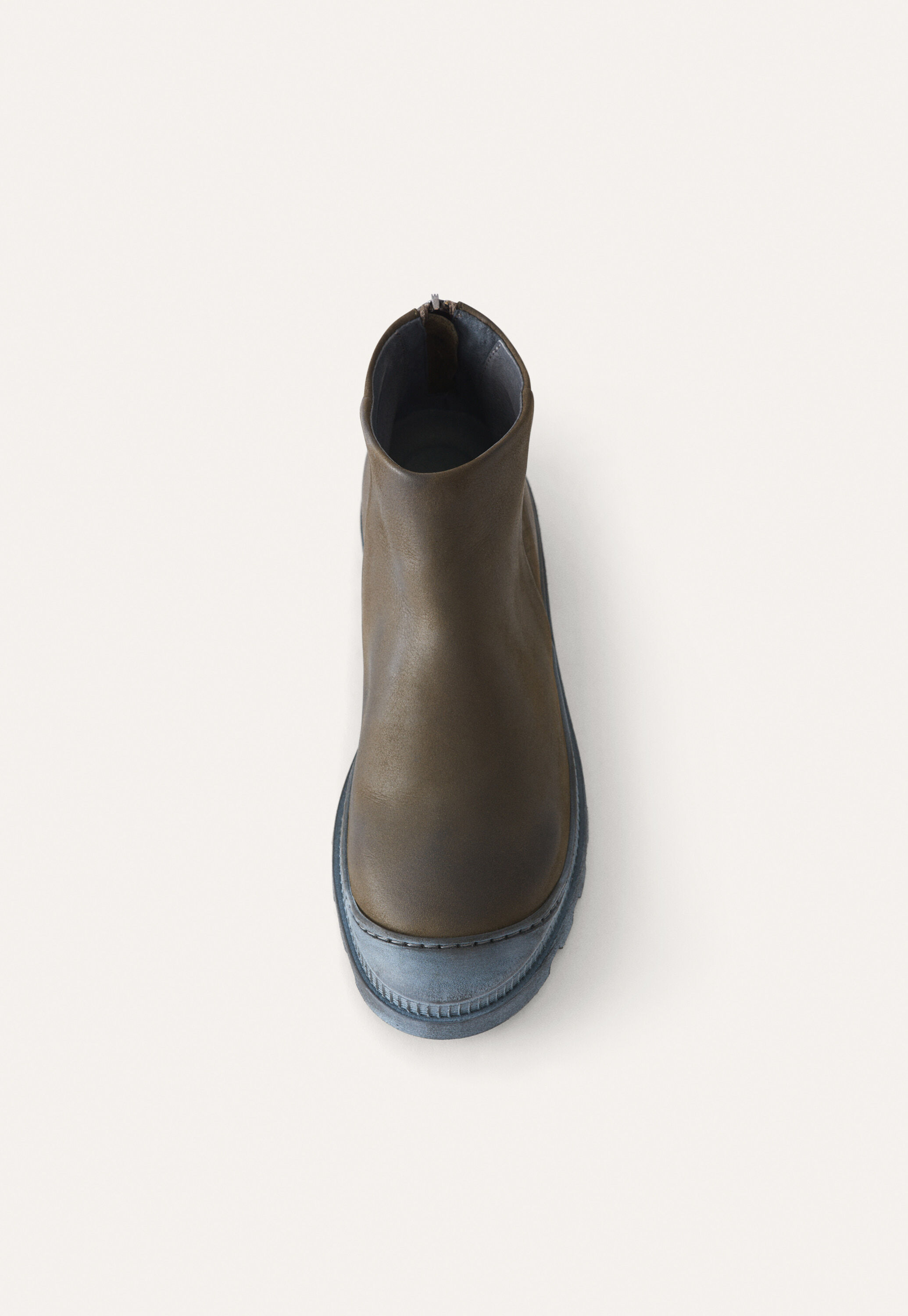 Zip-back ankle boots