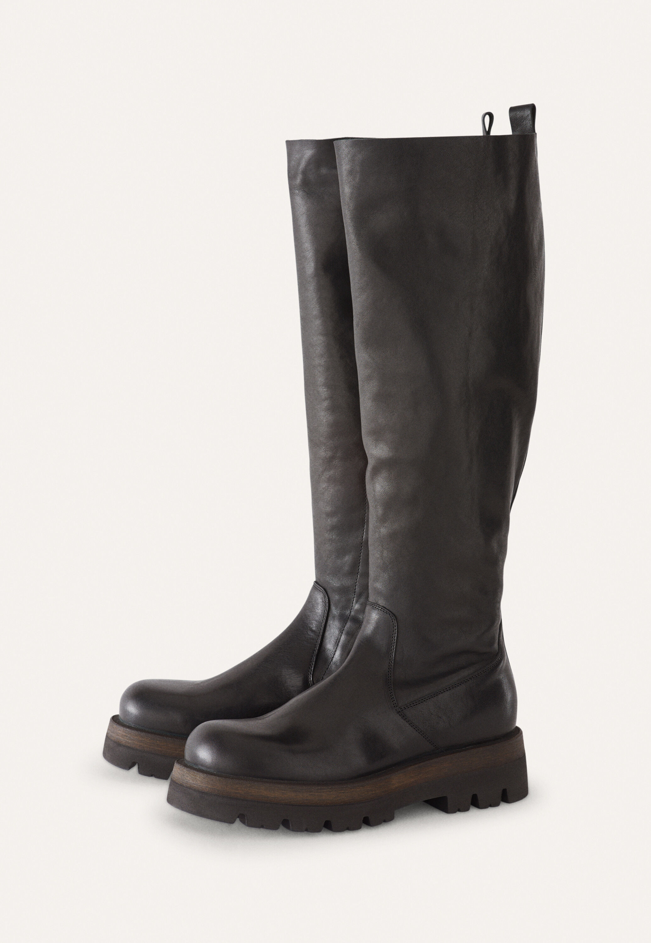Knee-high boots