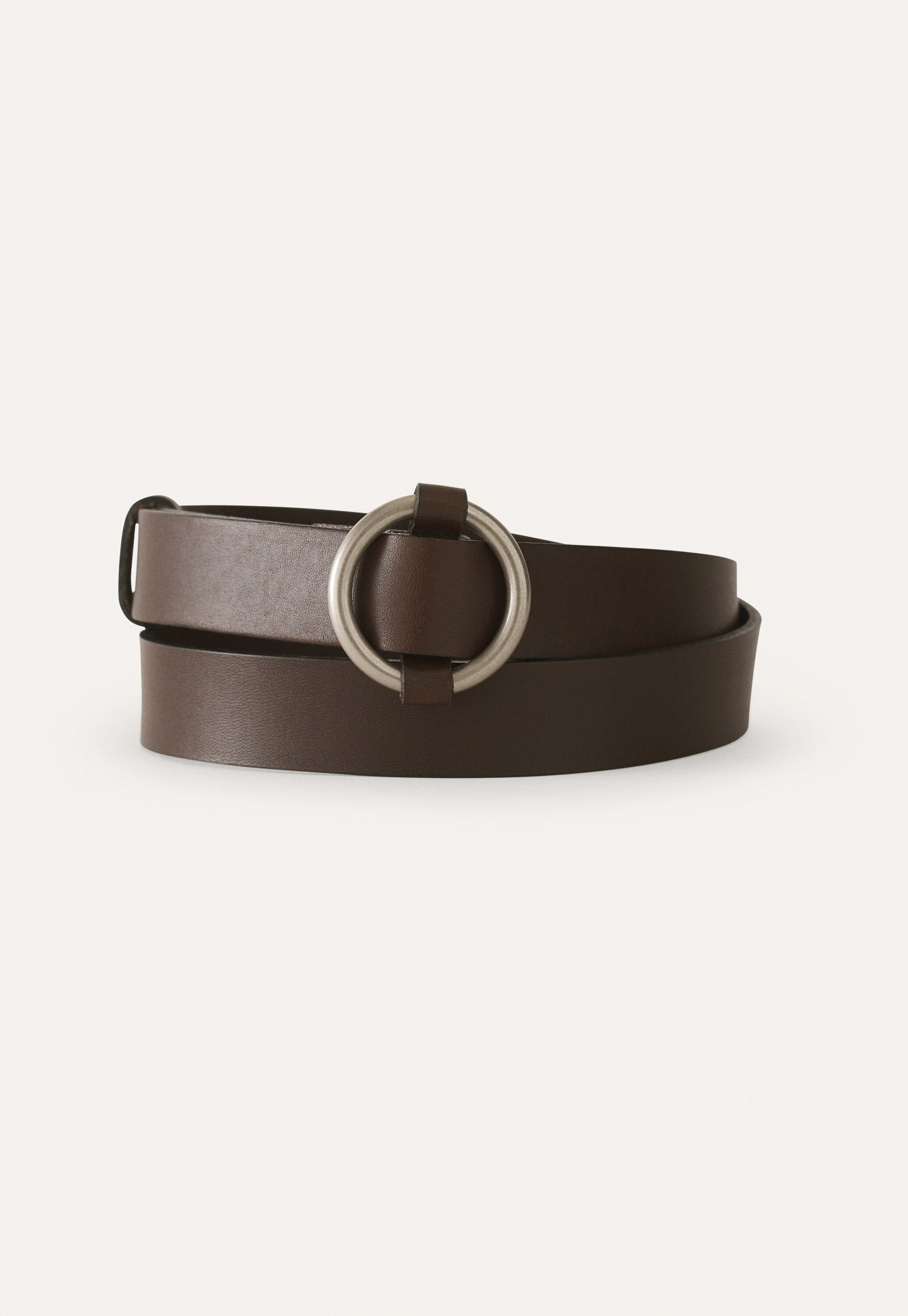 Round-buckle belt