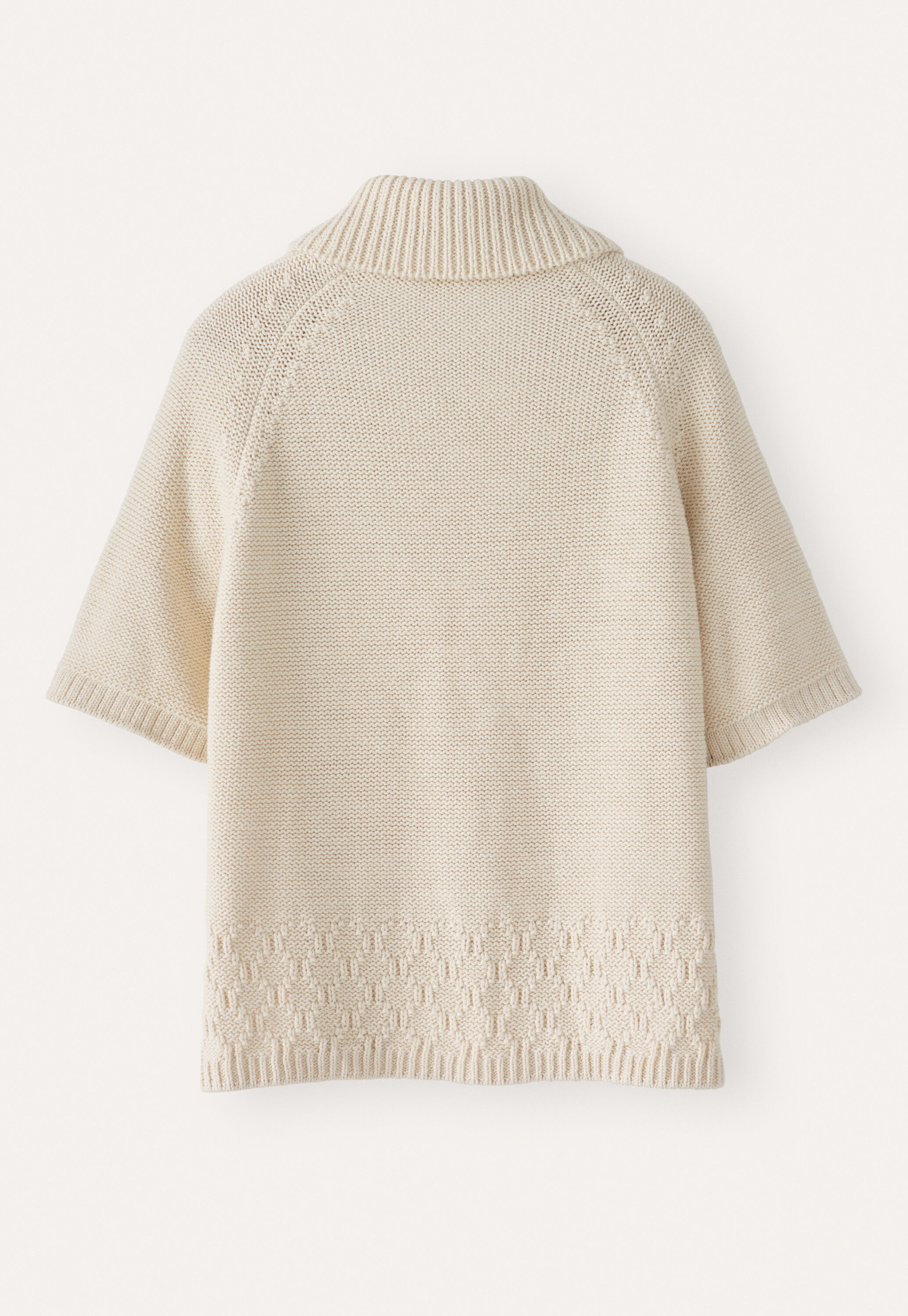 Shawl-collar cardigan