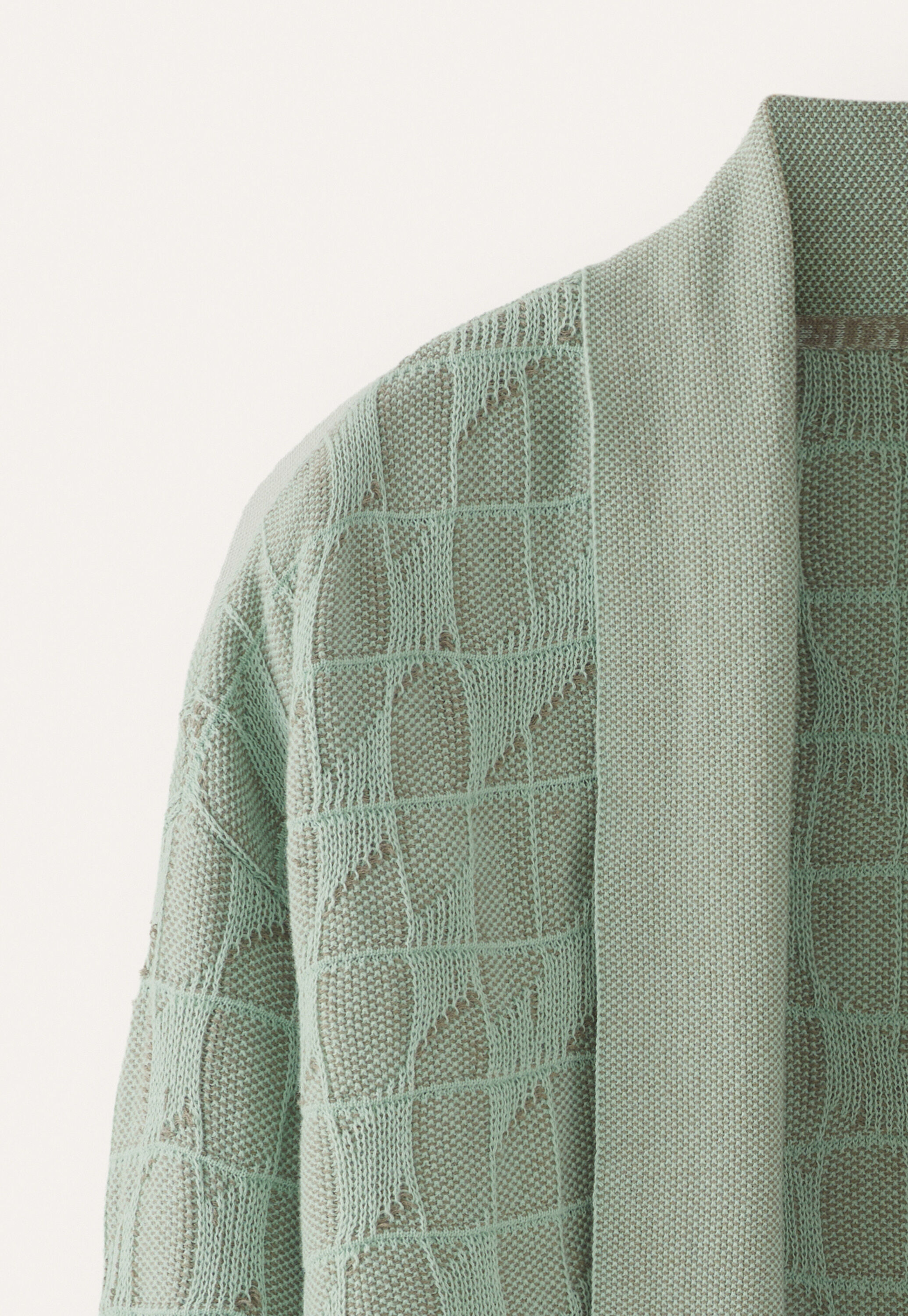 Patterned cardigan