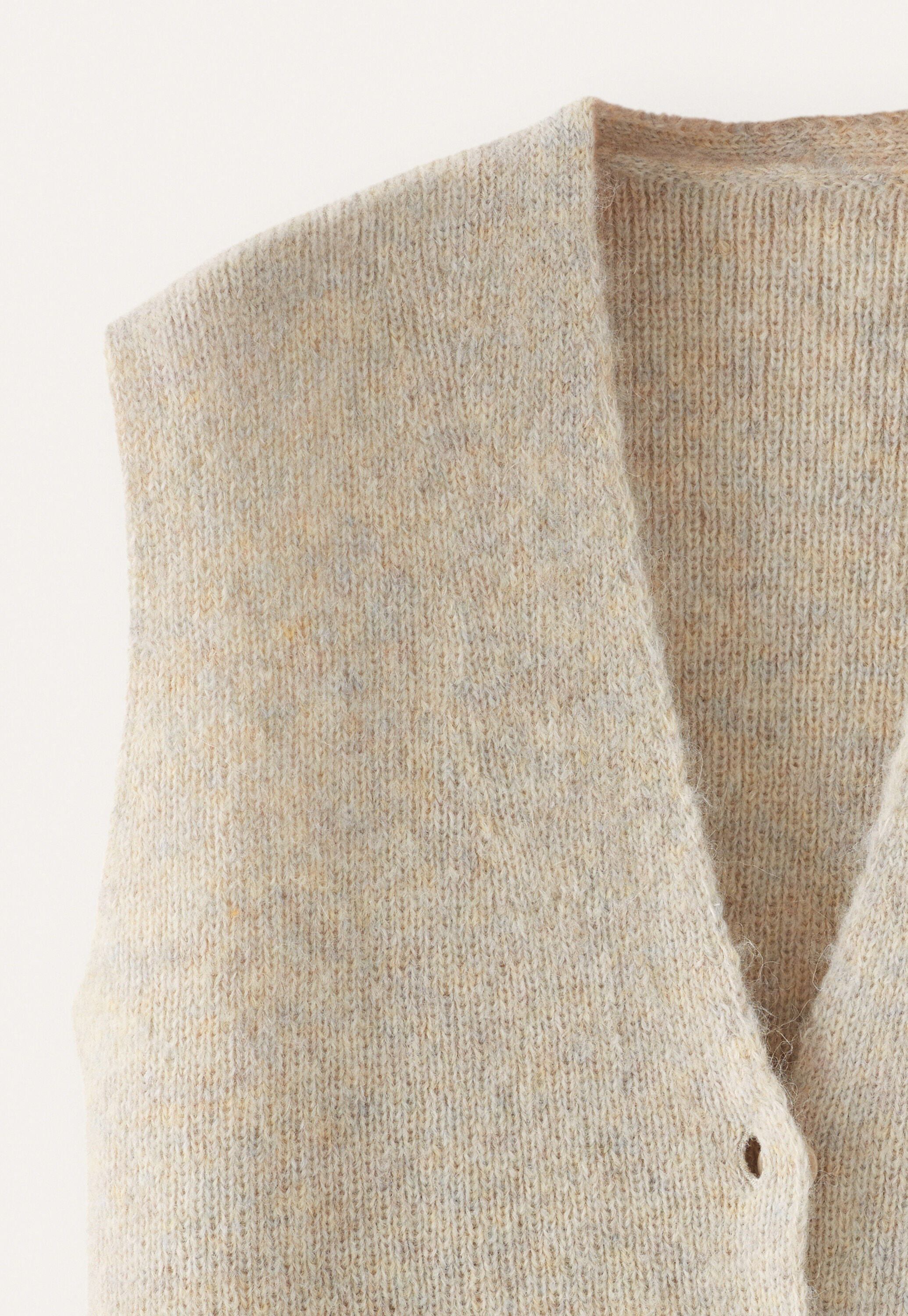 Knitted waistcoat