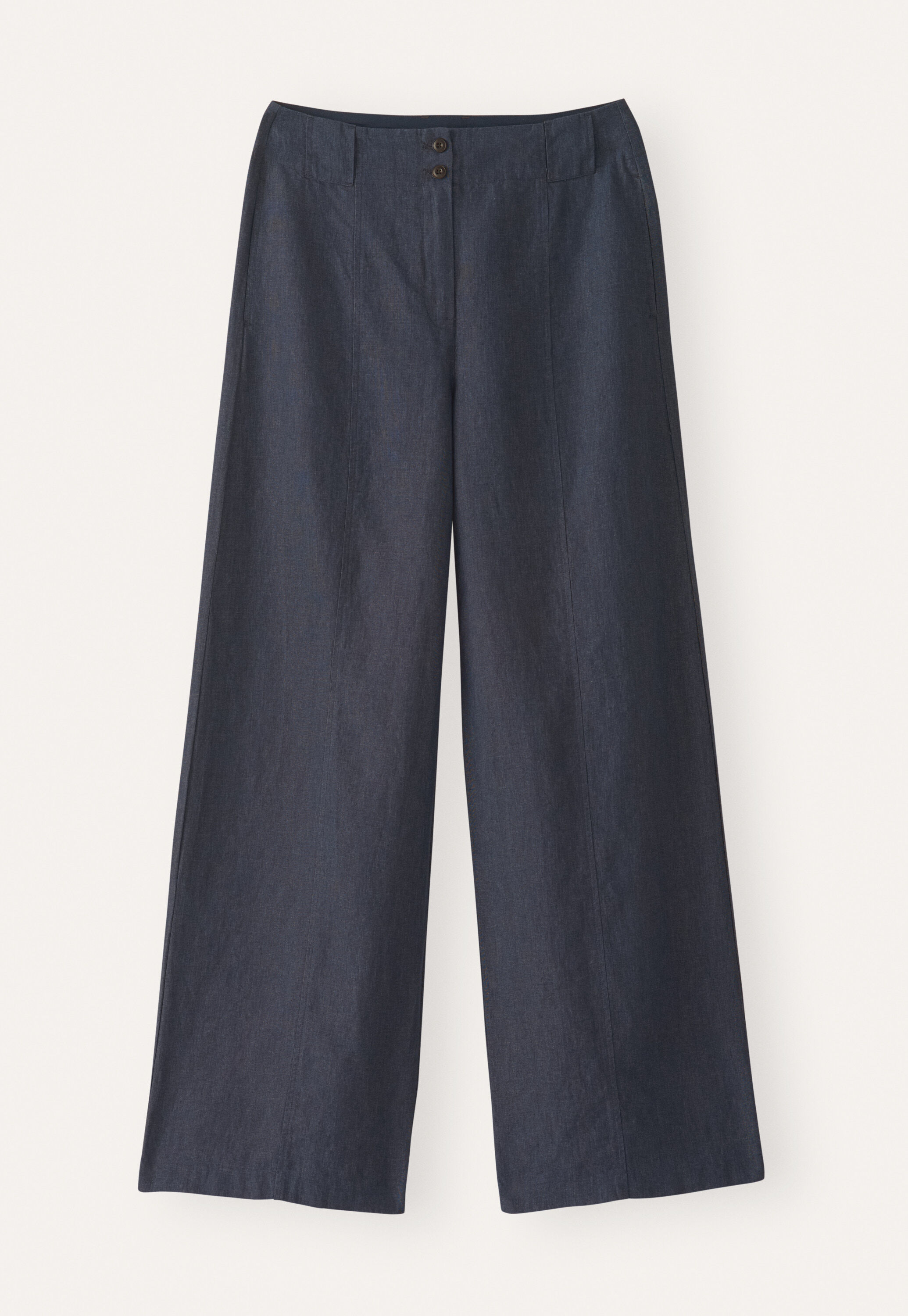 Front-seam trousers