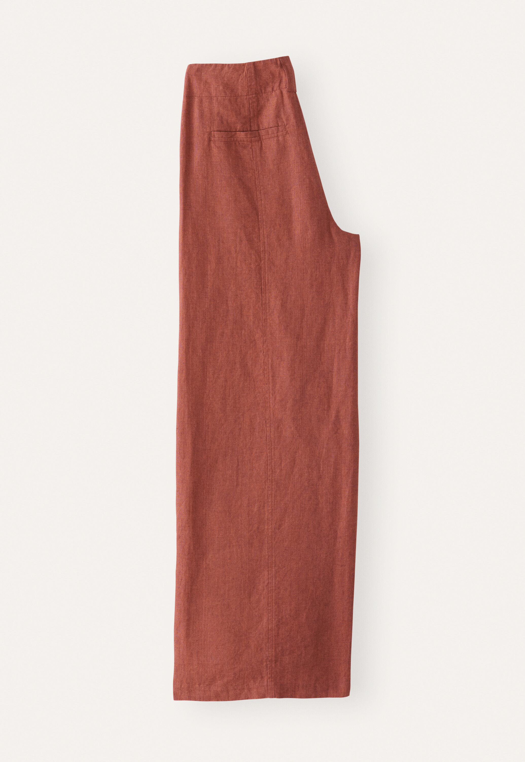 Front-seam trousers