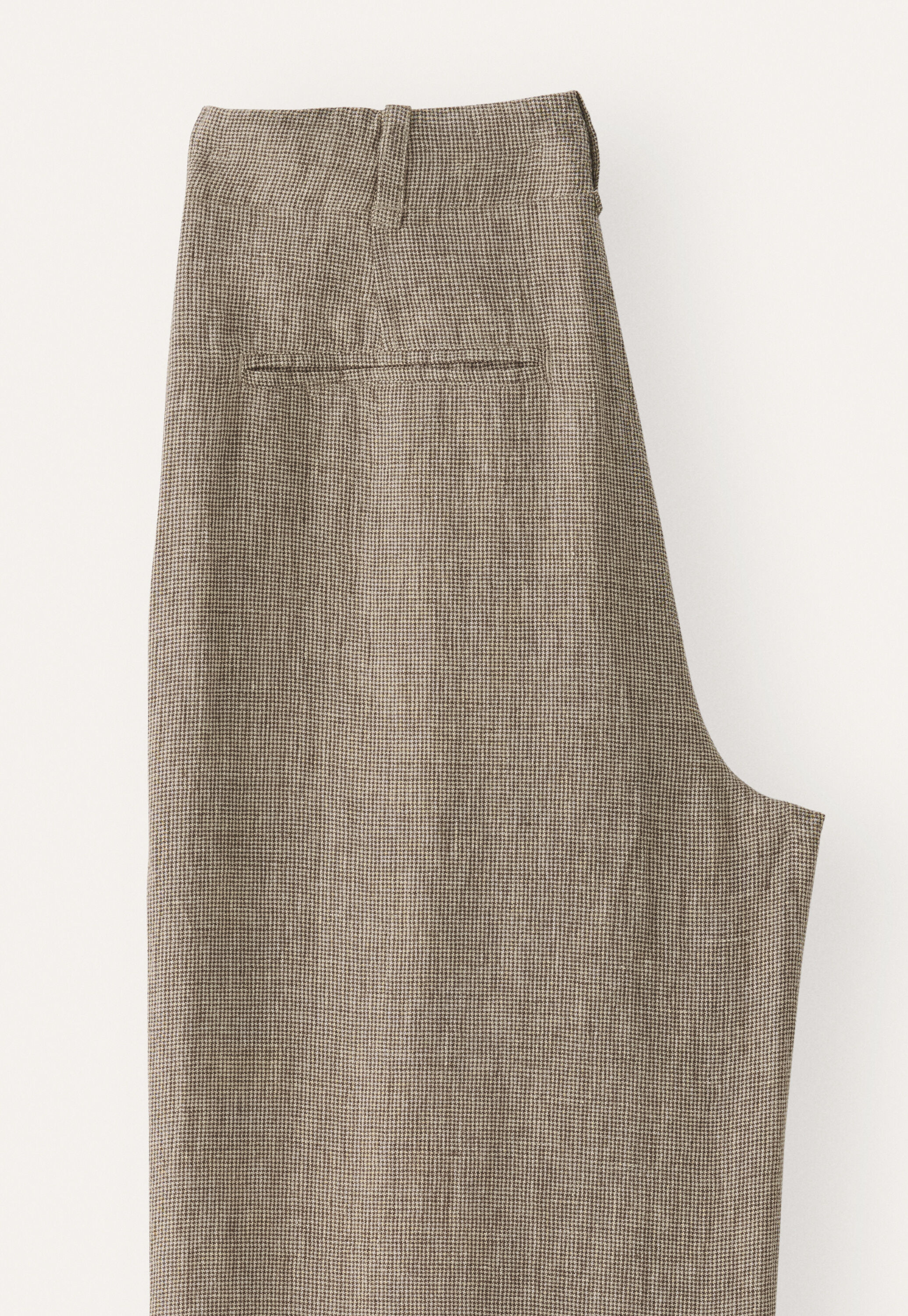 Pleat-front trousers