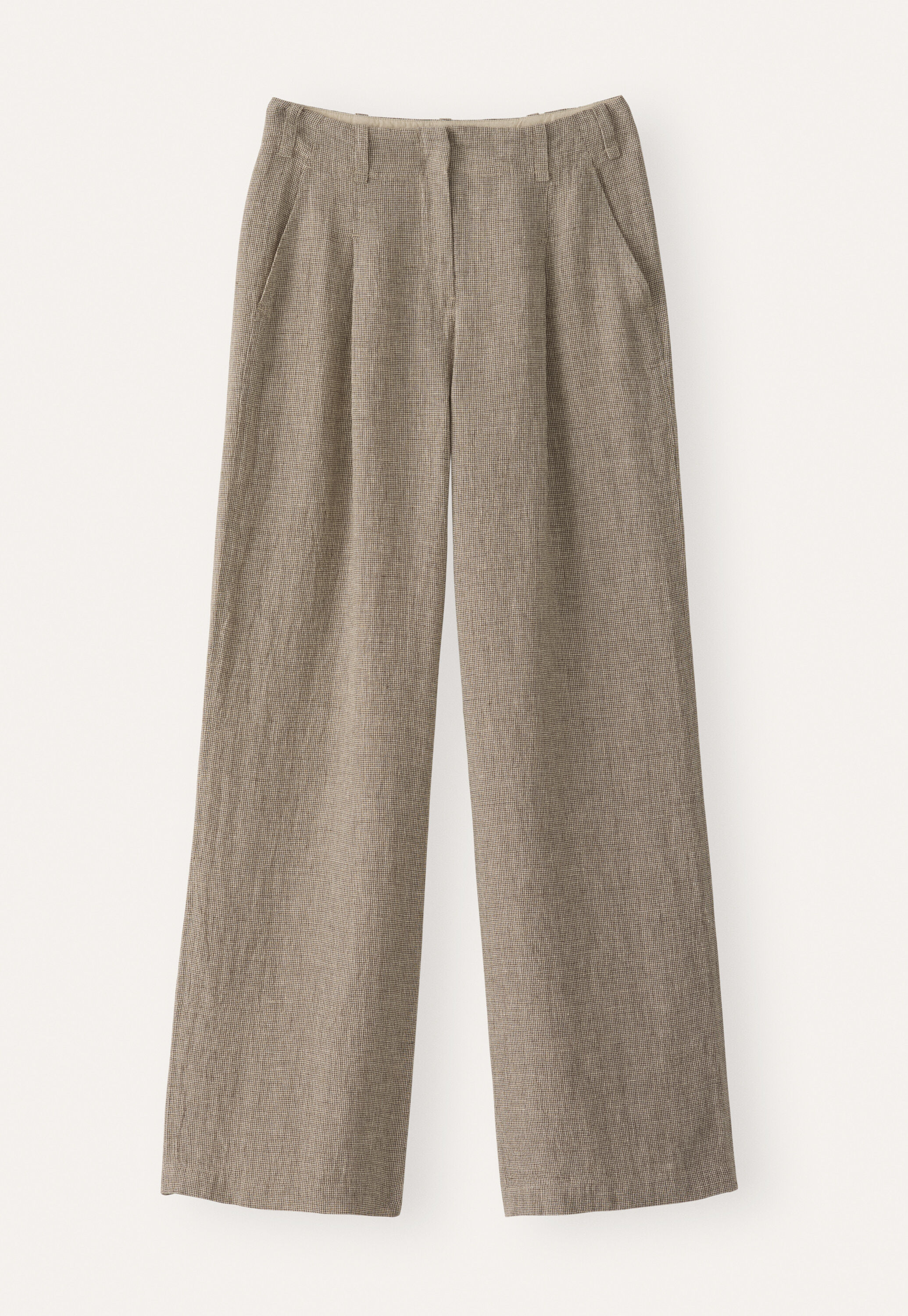 Pleat-front trousers