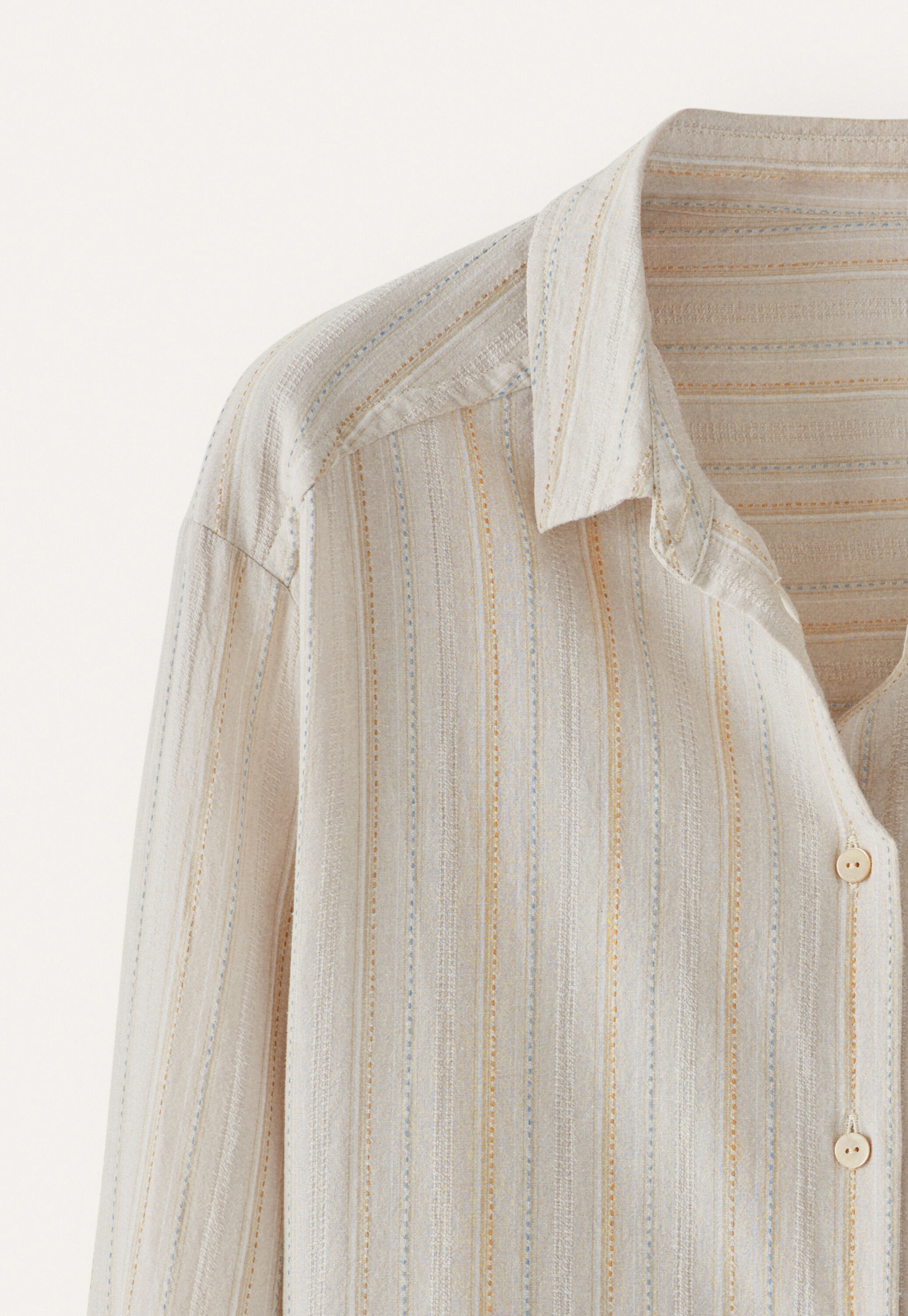 Striped overshirt