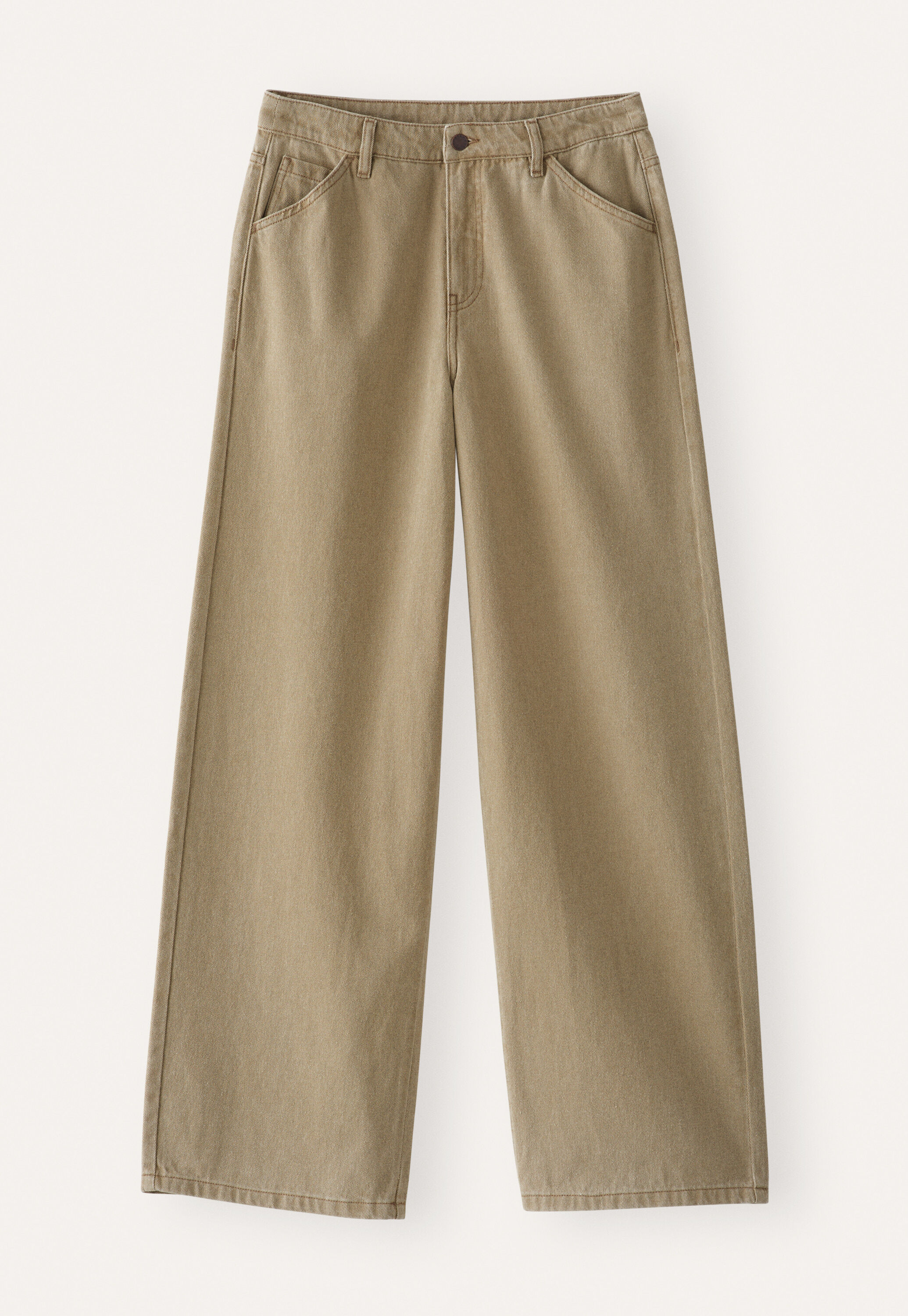 Straight-leg jeans