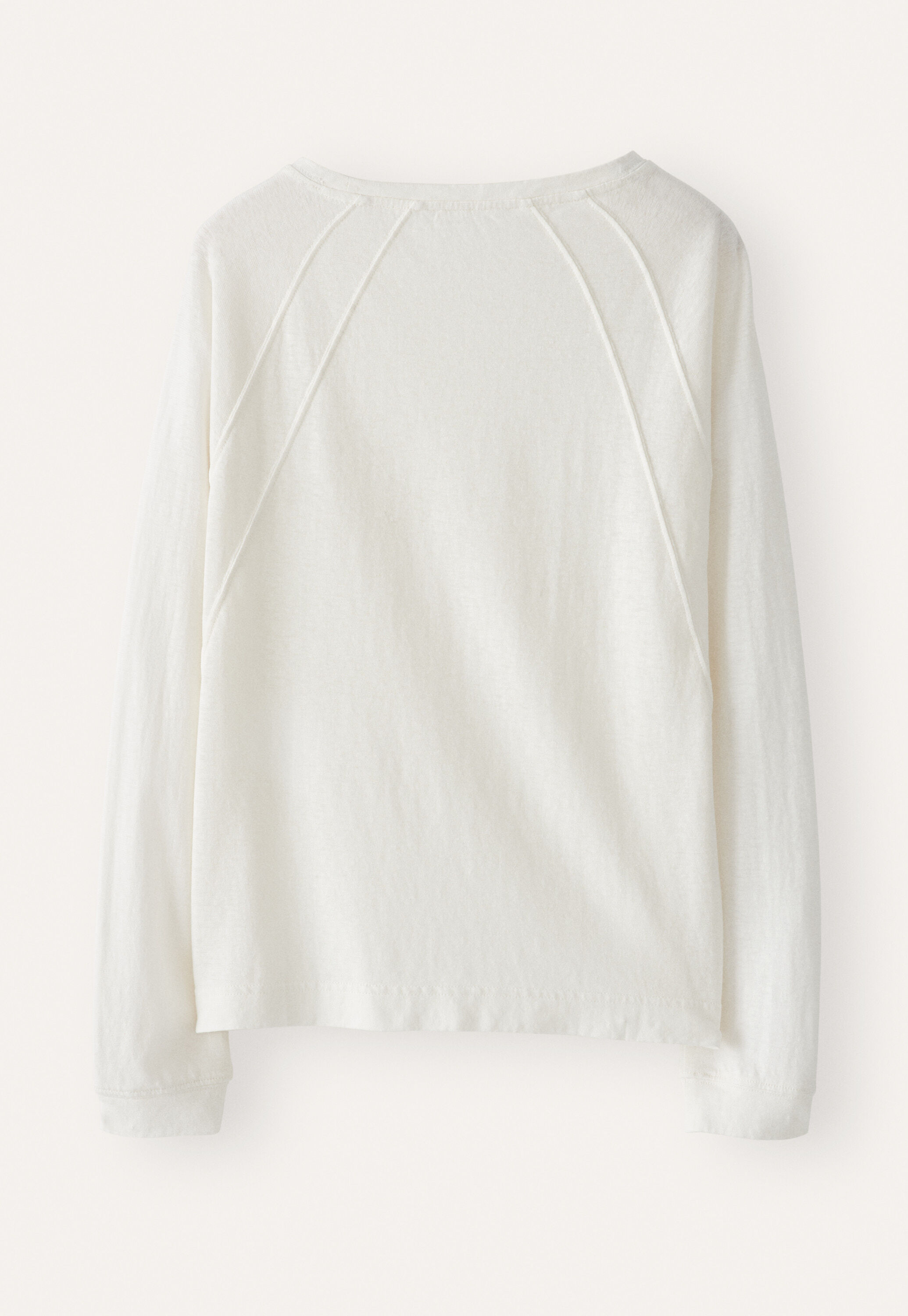 Panelled jersey top
