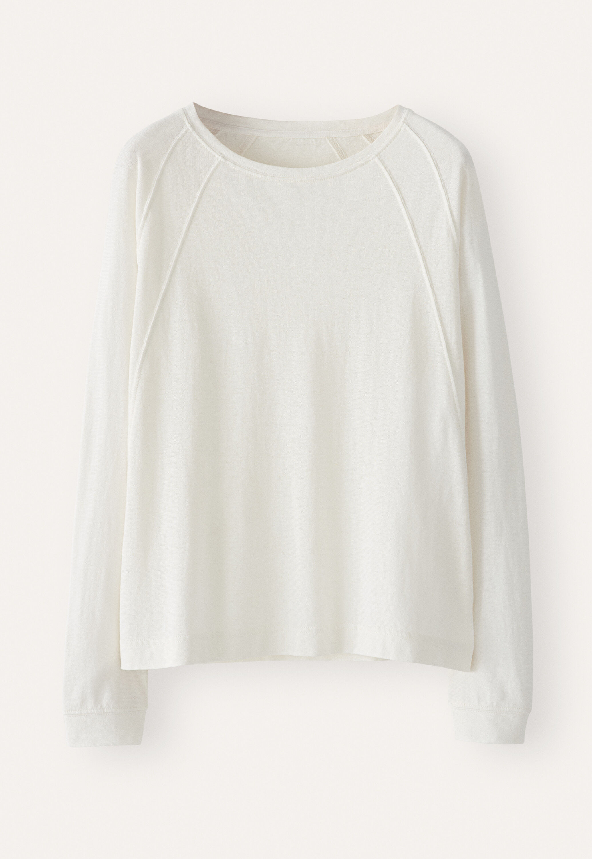 Panelled jersey top