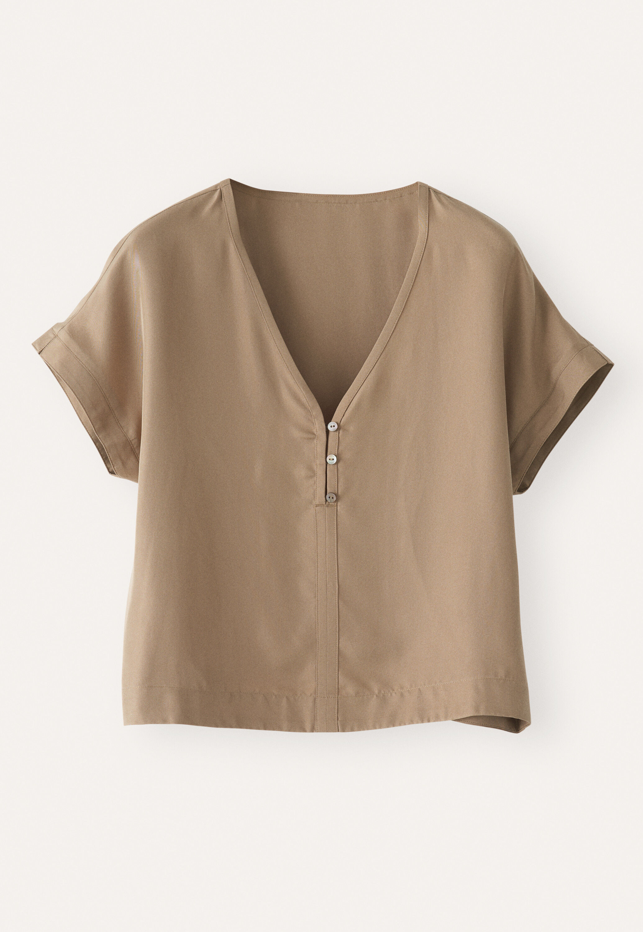 V-neck top