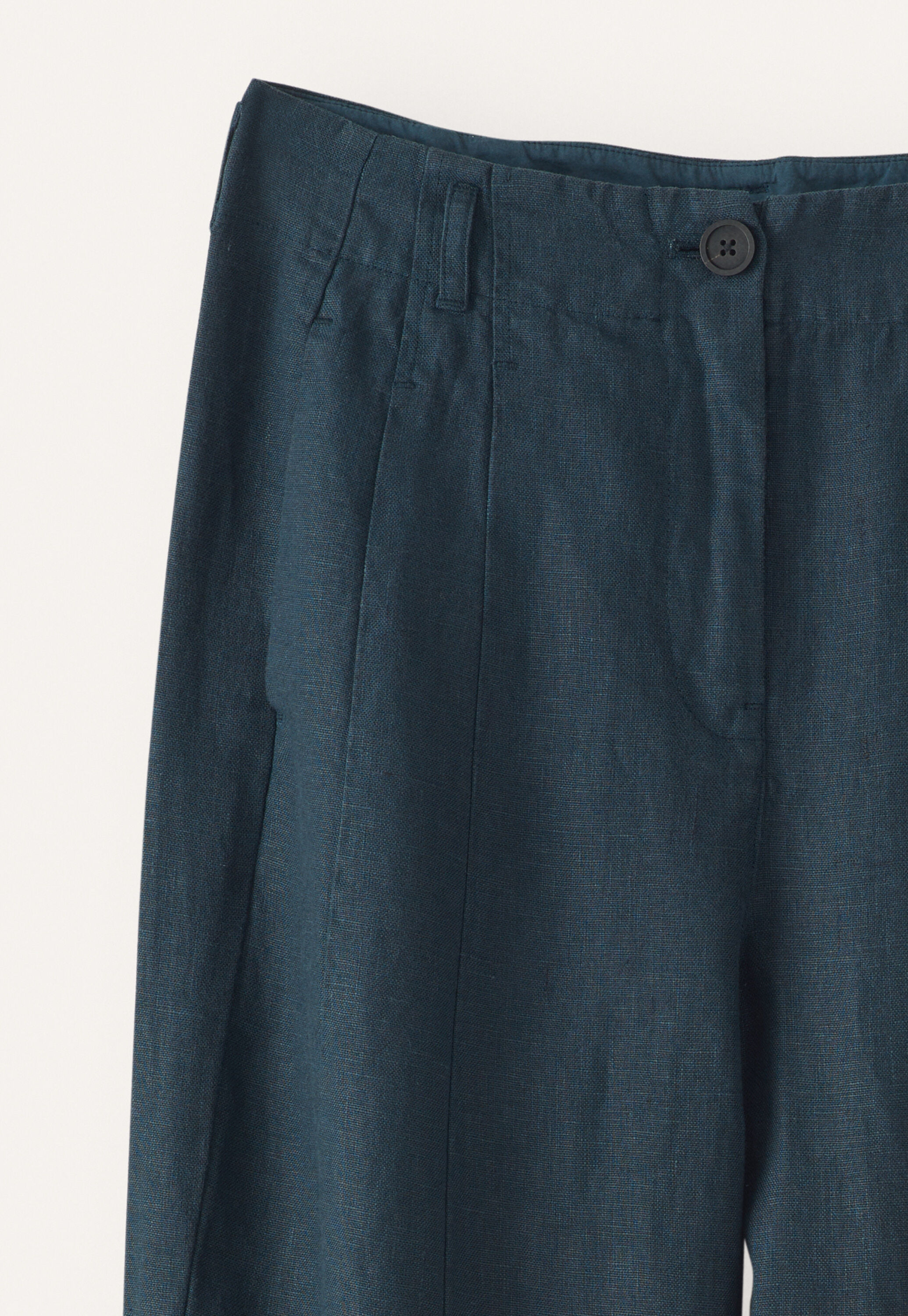 Dart-detail trousers