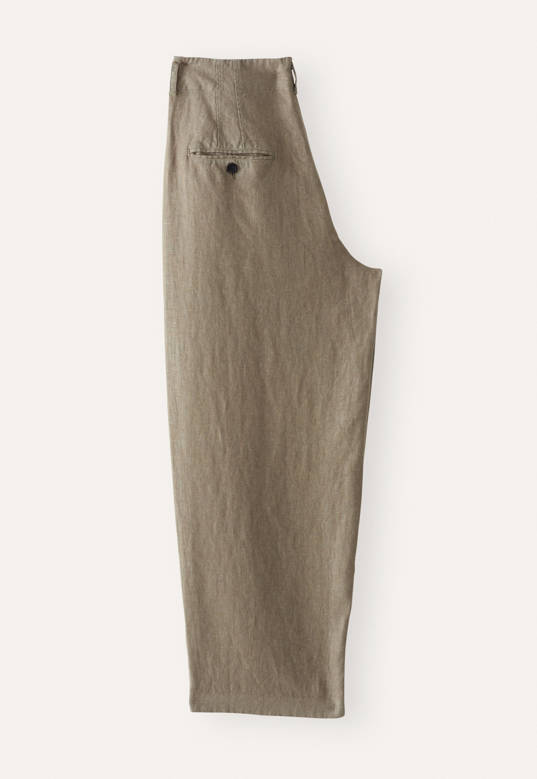 Dart-detail trousers