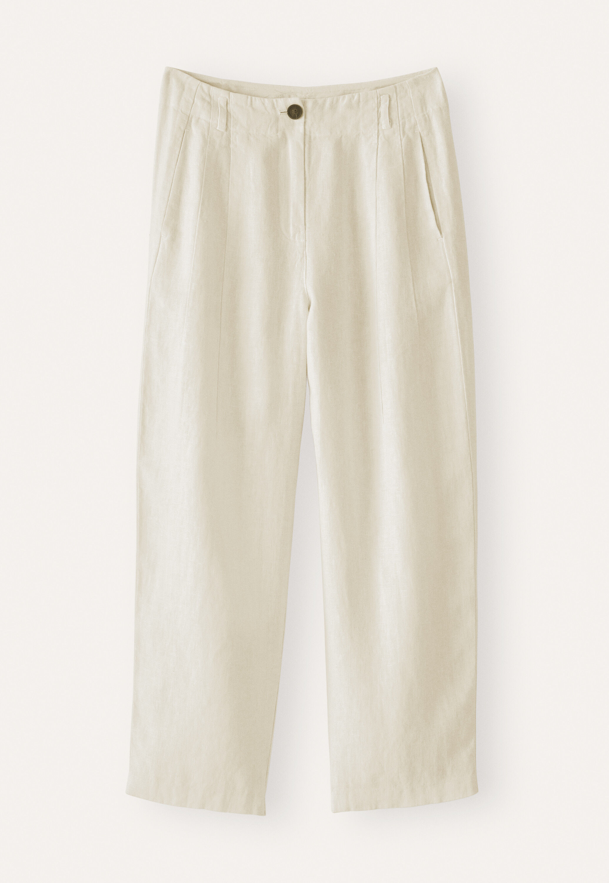 Dart-detail trousers