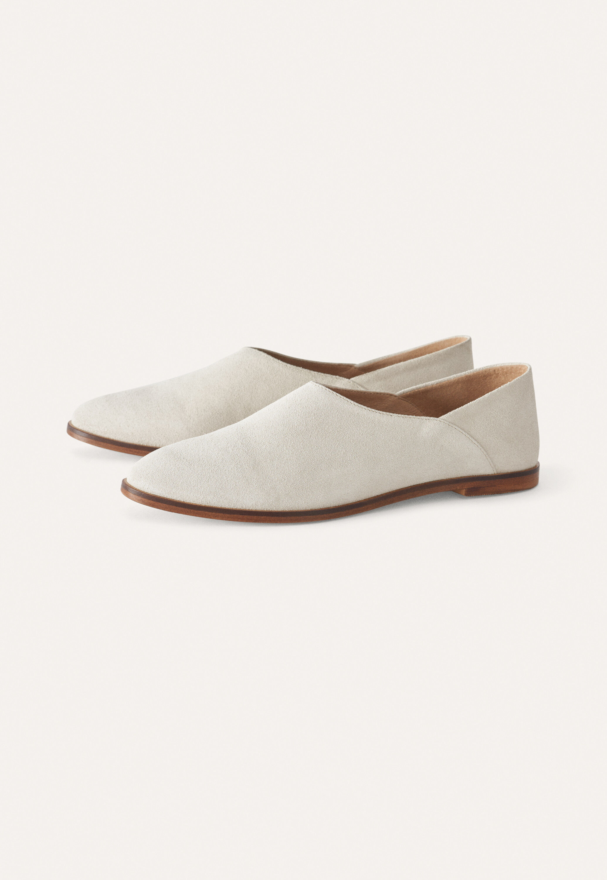 Suede loafers