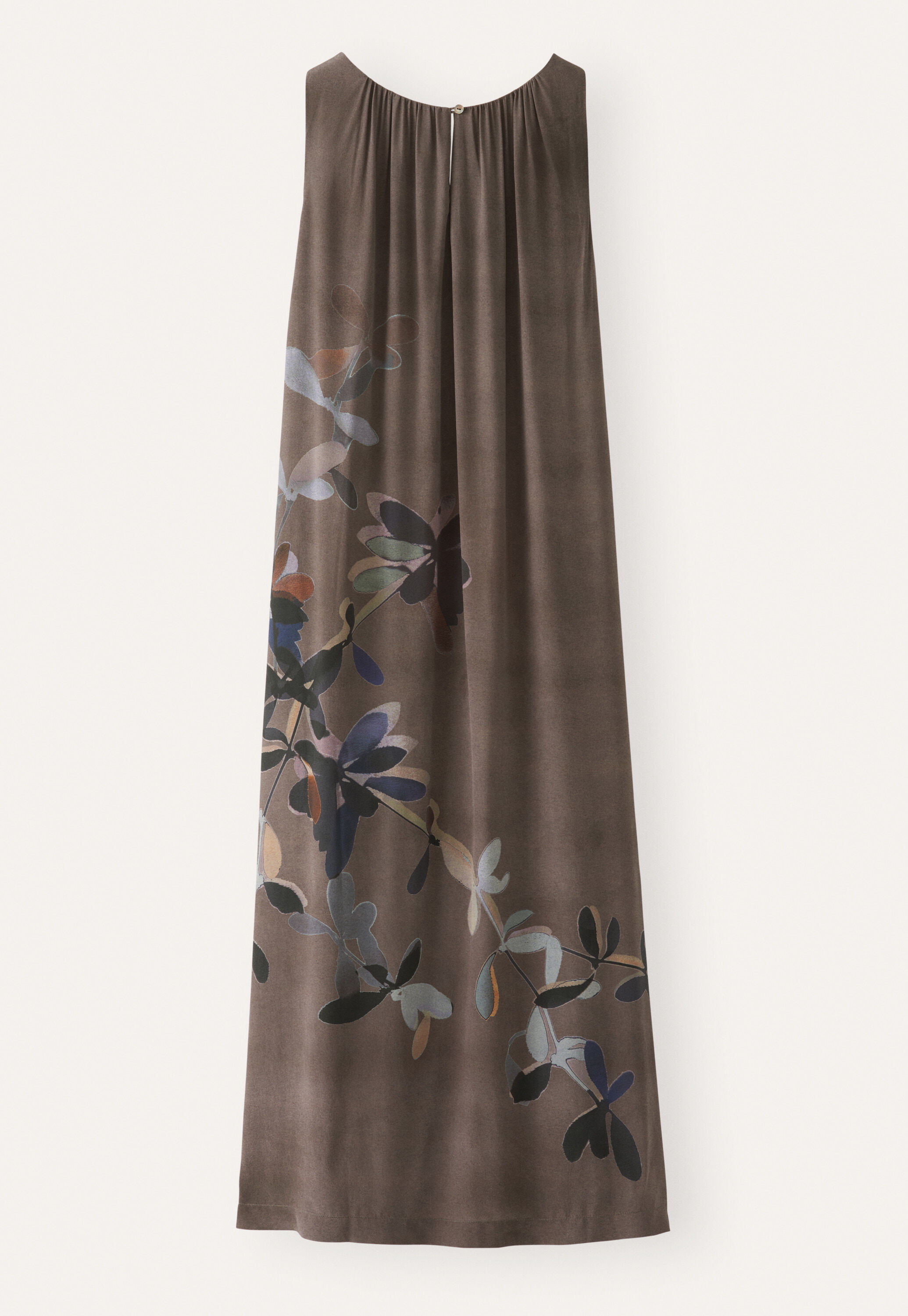 Printed sleeveless dress