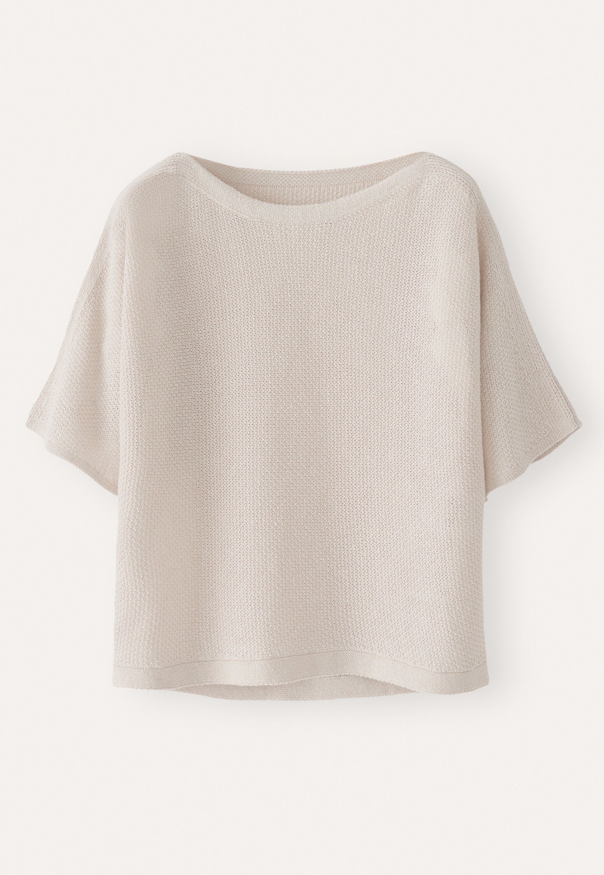 Dolman-sleeve sweater