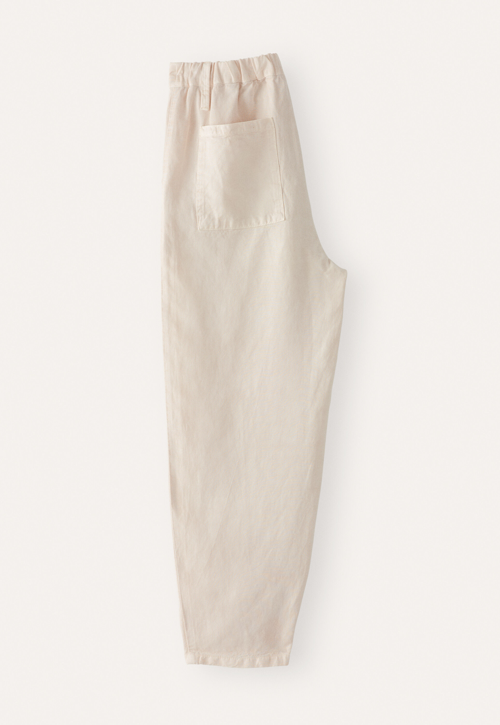 Tapered leg trousers