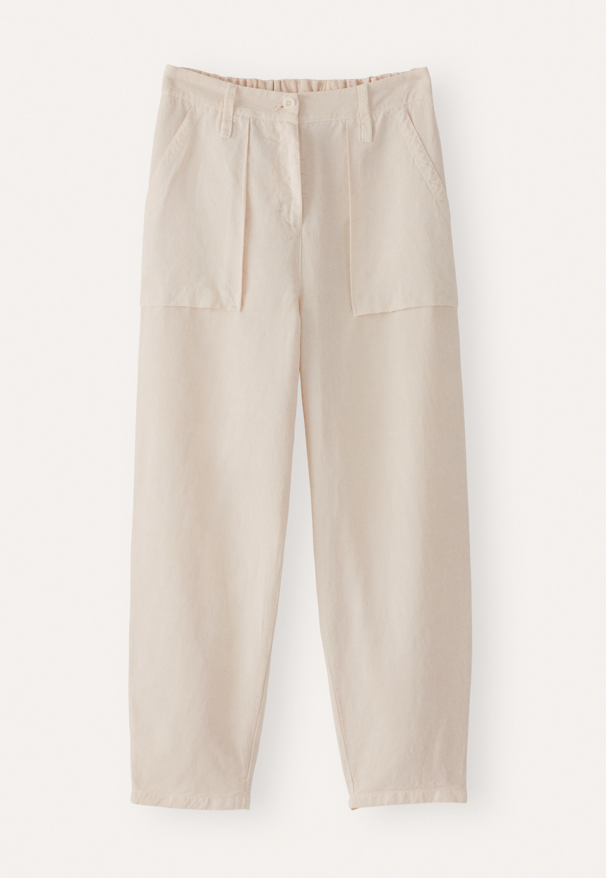 Tapered leg trousers
