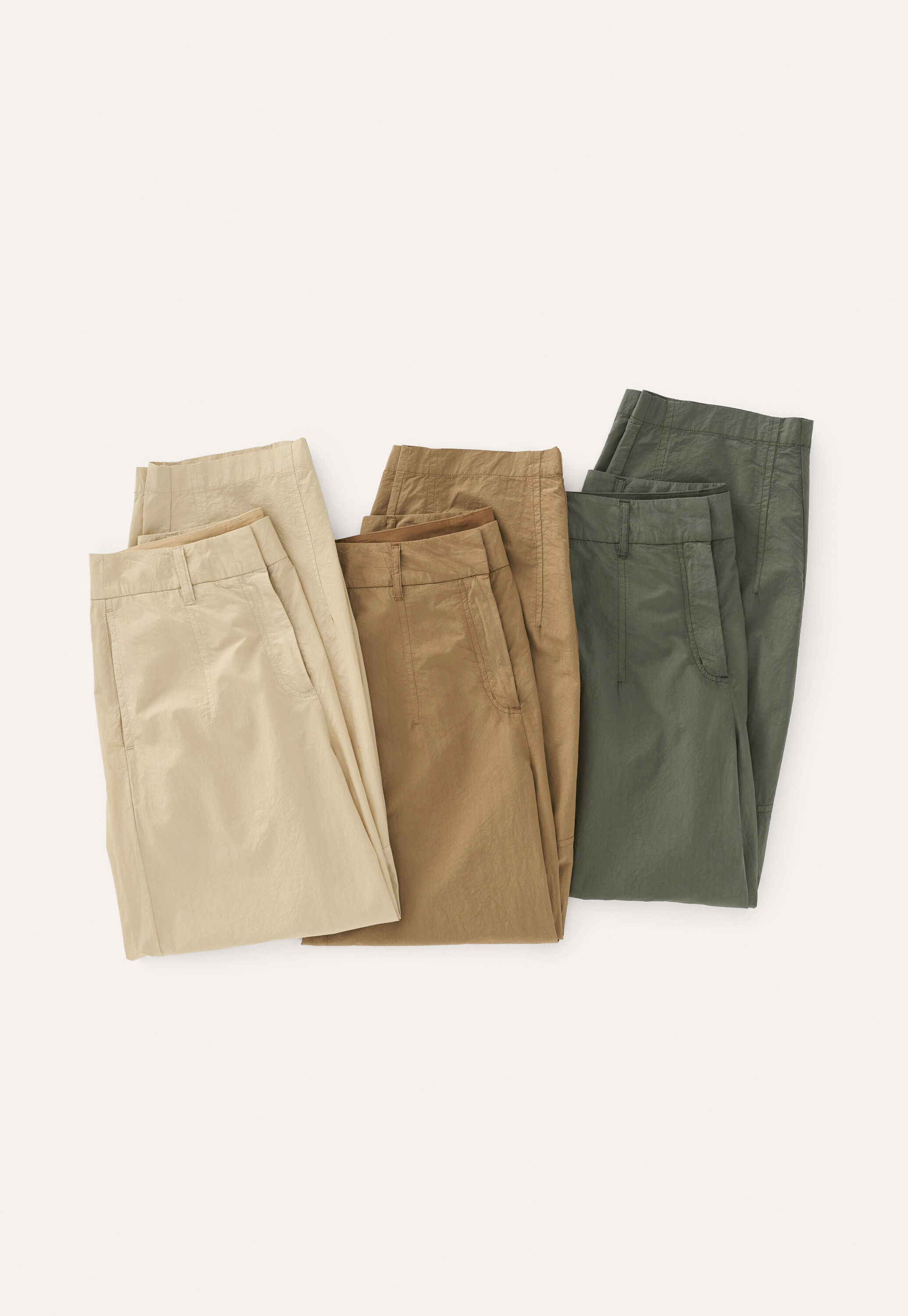 Pleat-front trousers