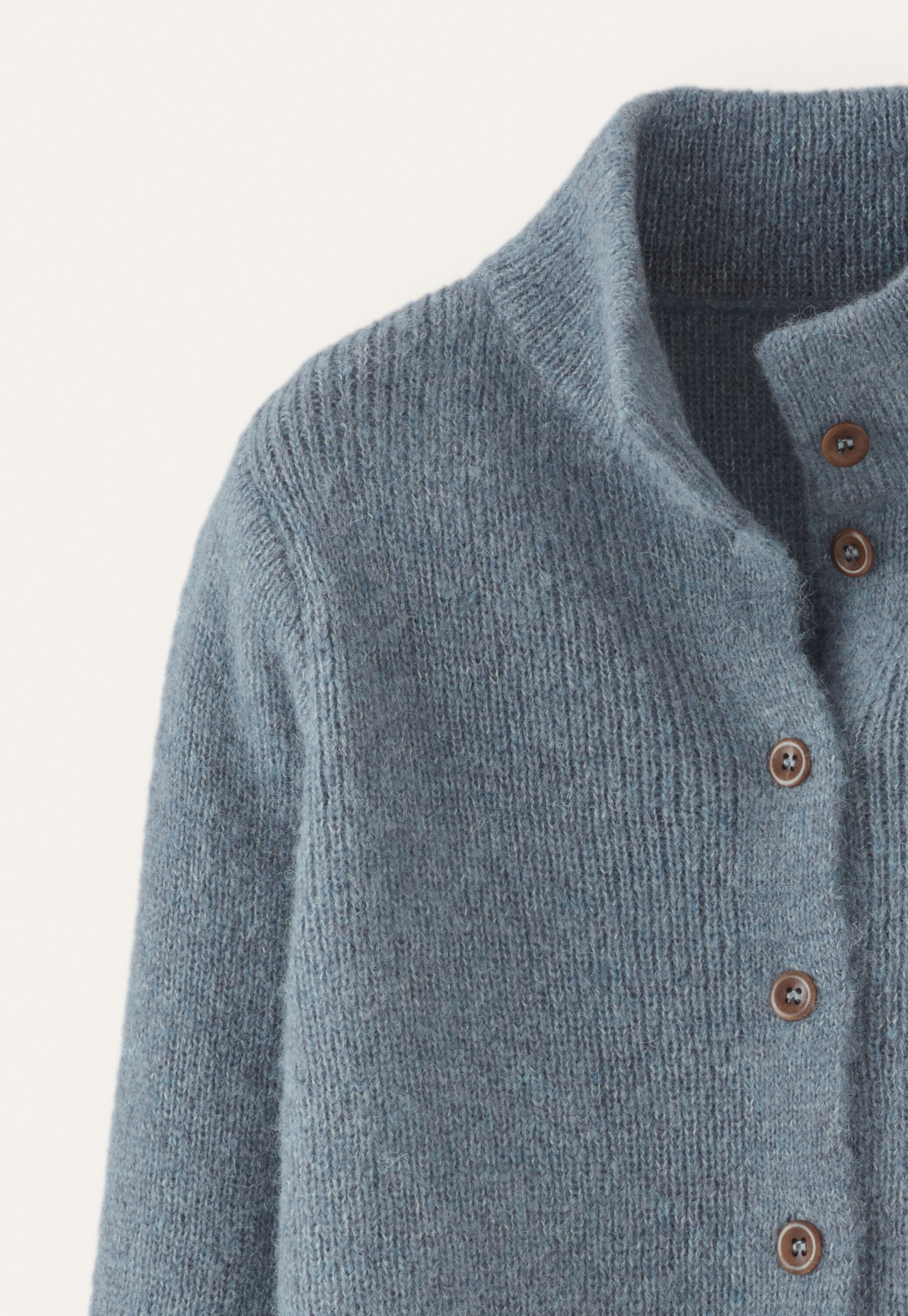 Basket-stitch cardigan