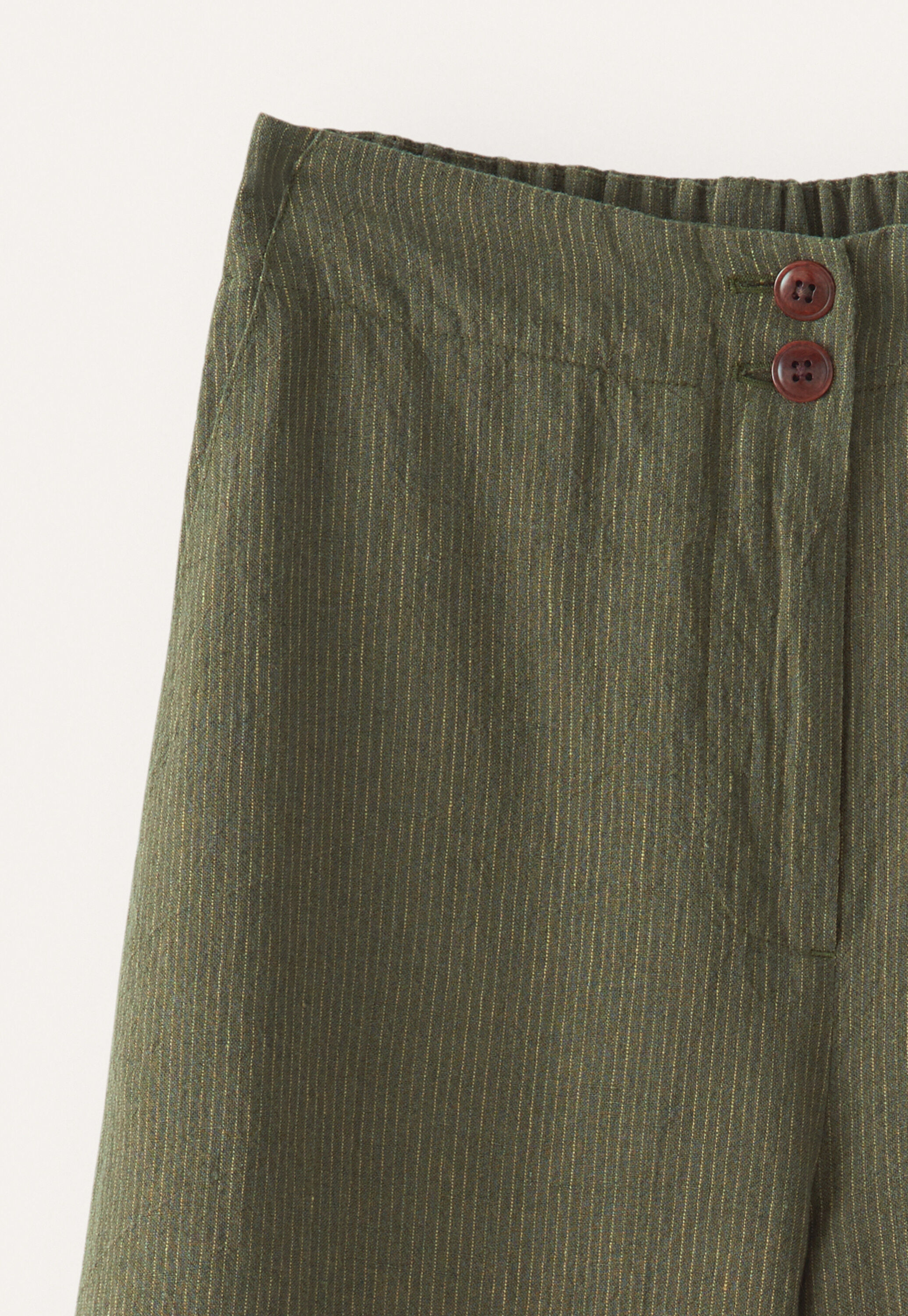 Wide & cropped trousers, Forest, large