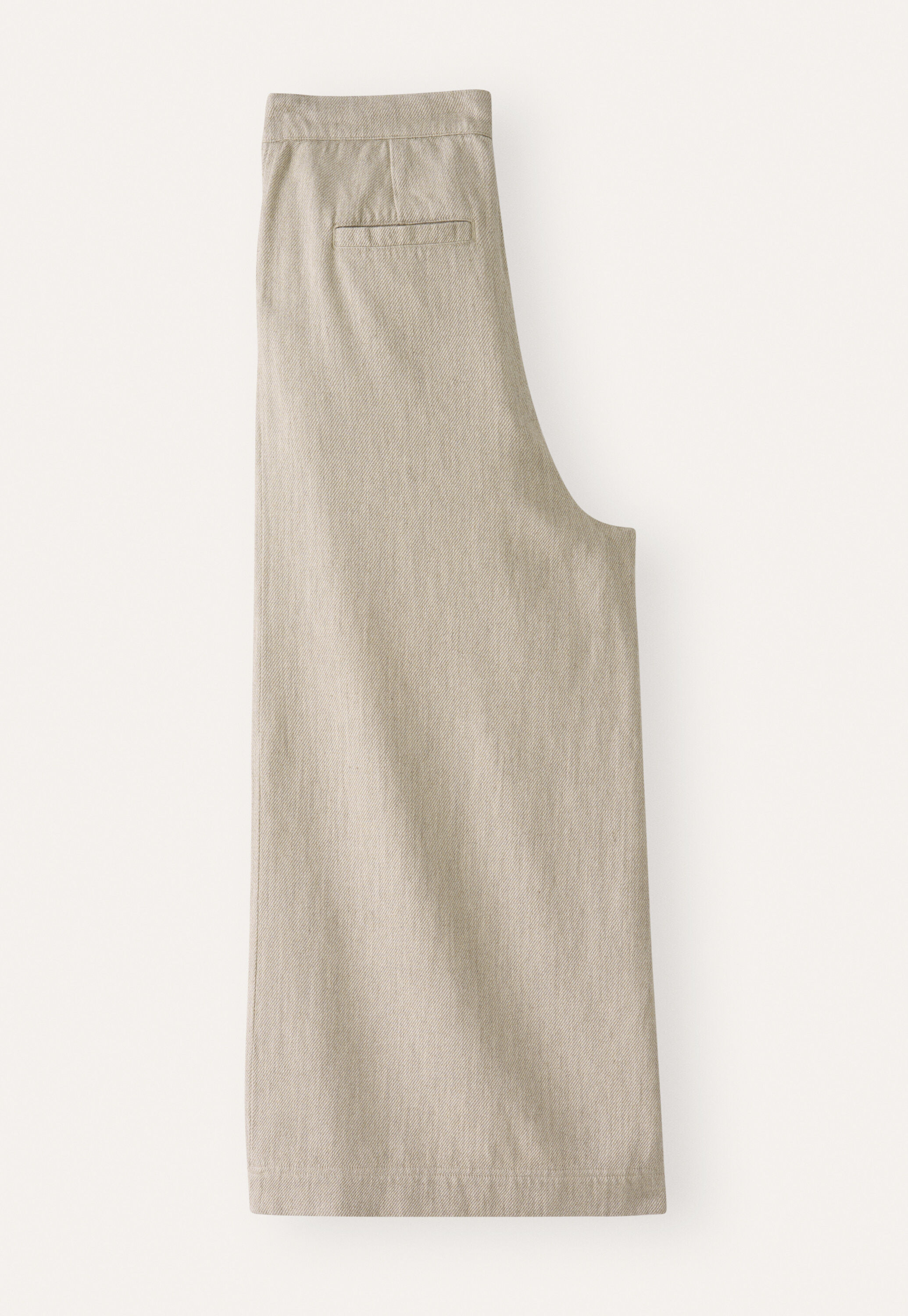 Cropped & wide trousers, Fawn, large