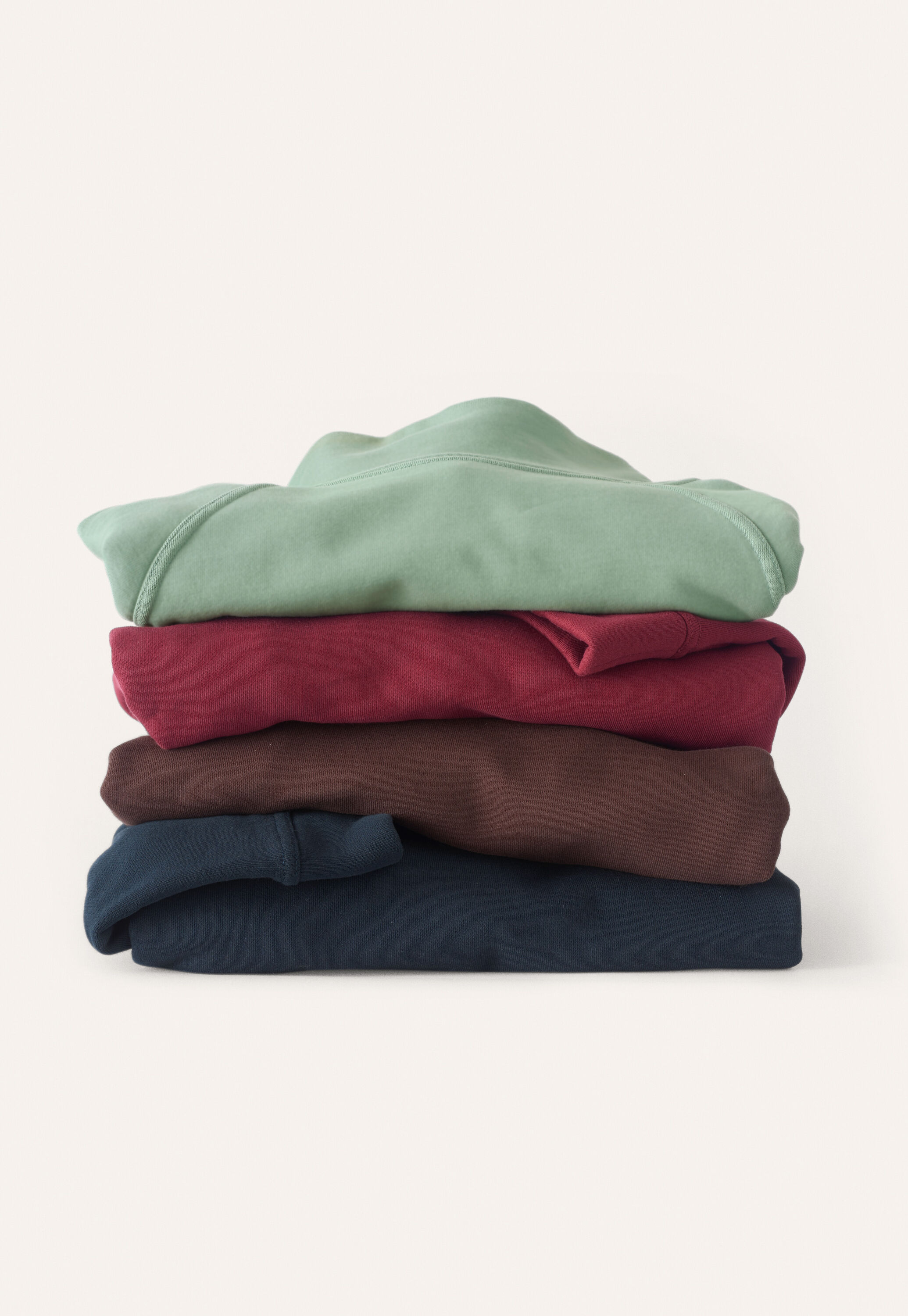 Funnel-neck sweatshirt