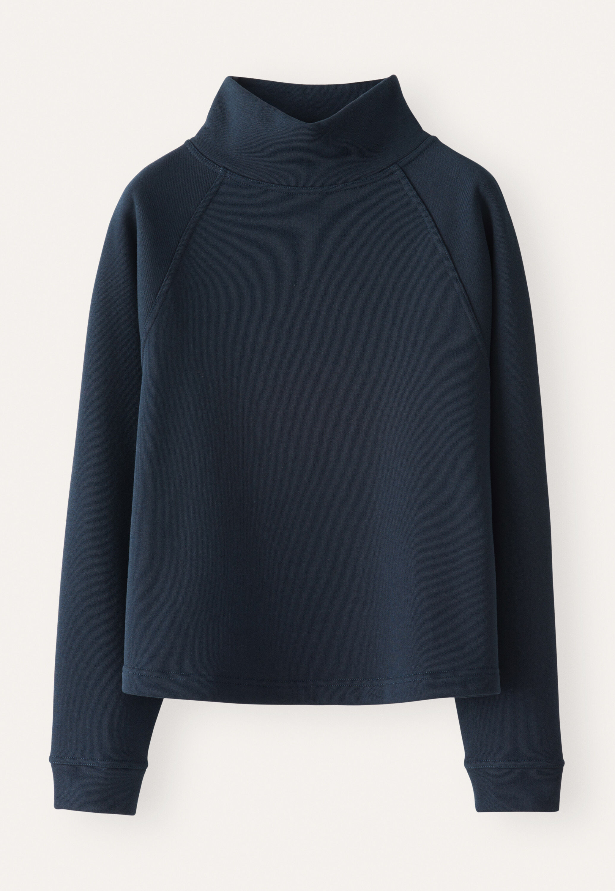 Funnel-neck sweatshirt