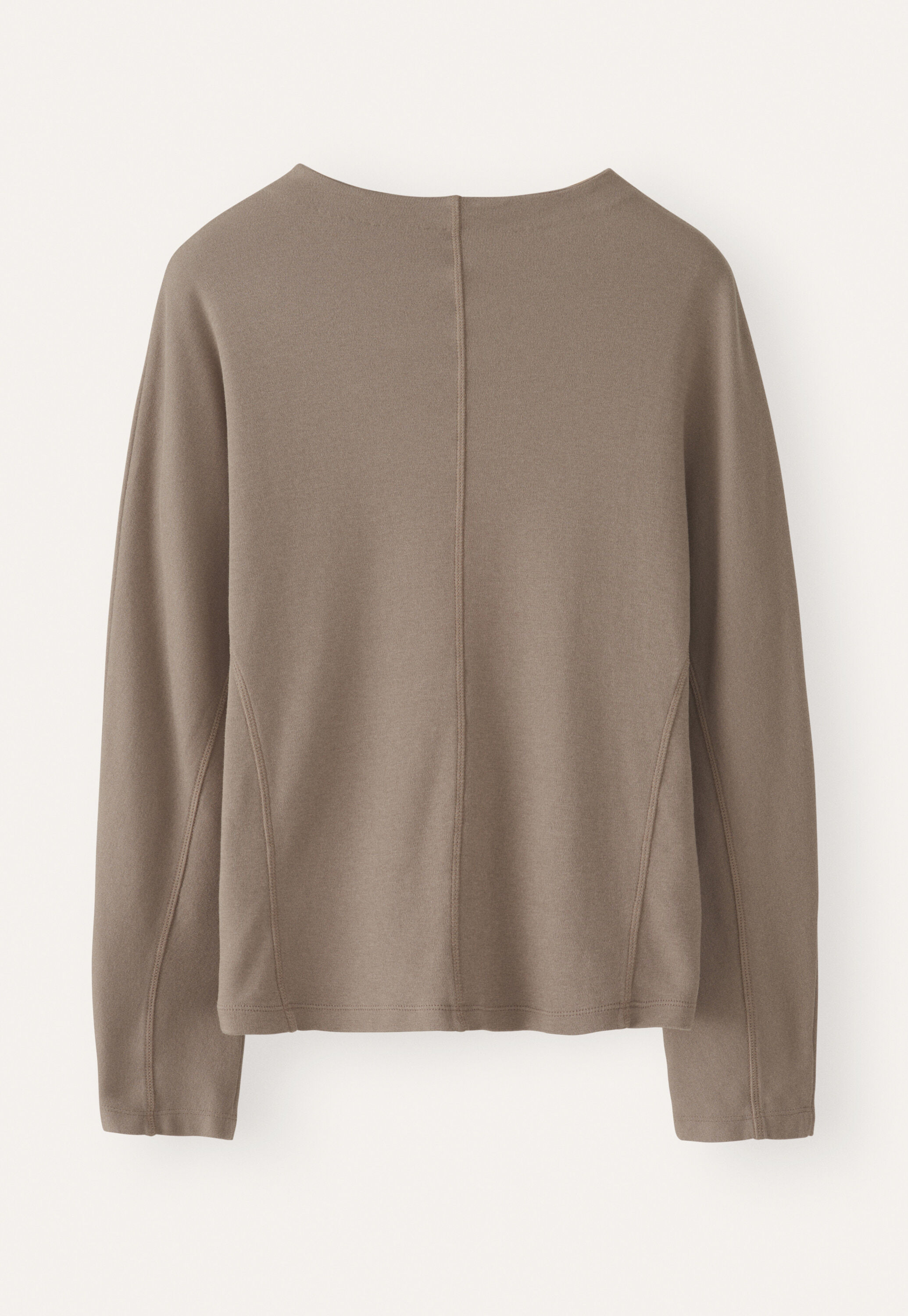 Jersey top, Dark mink, large