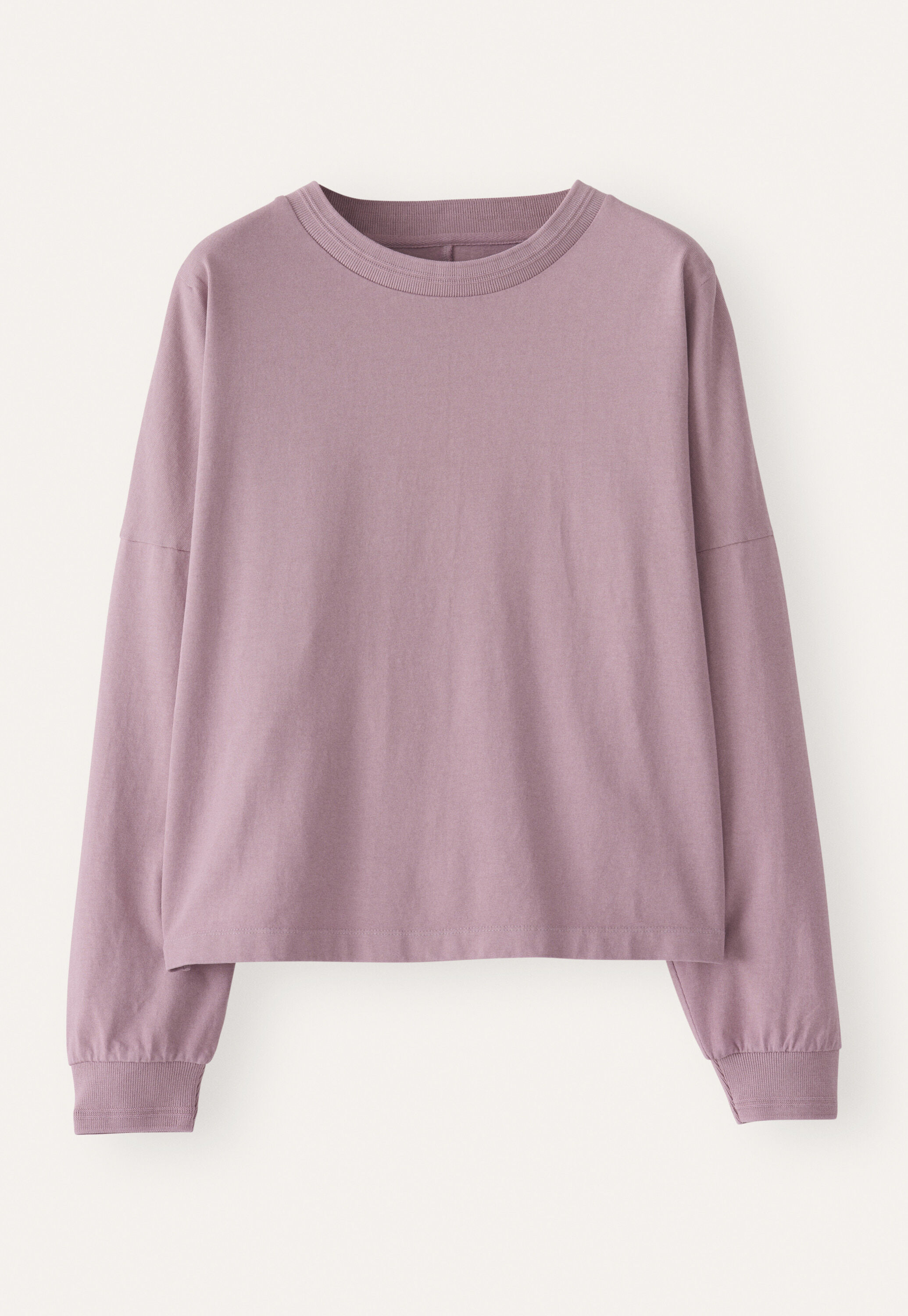 Jersey sweatshirt, Soft mauve, large