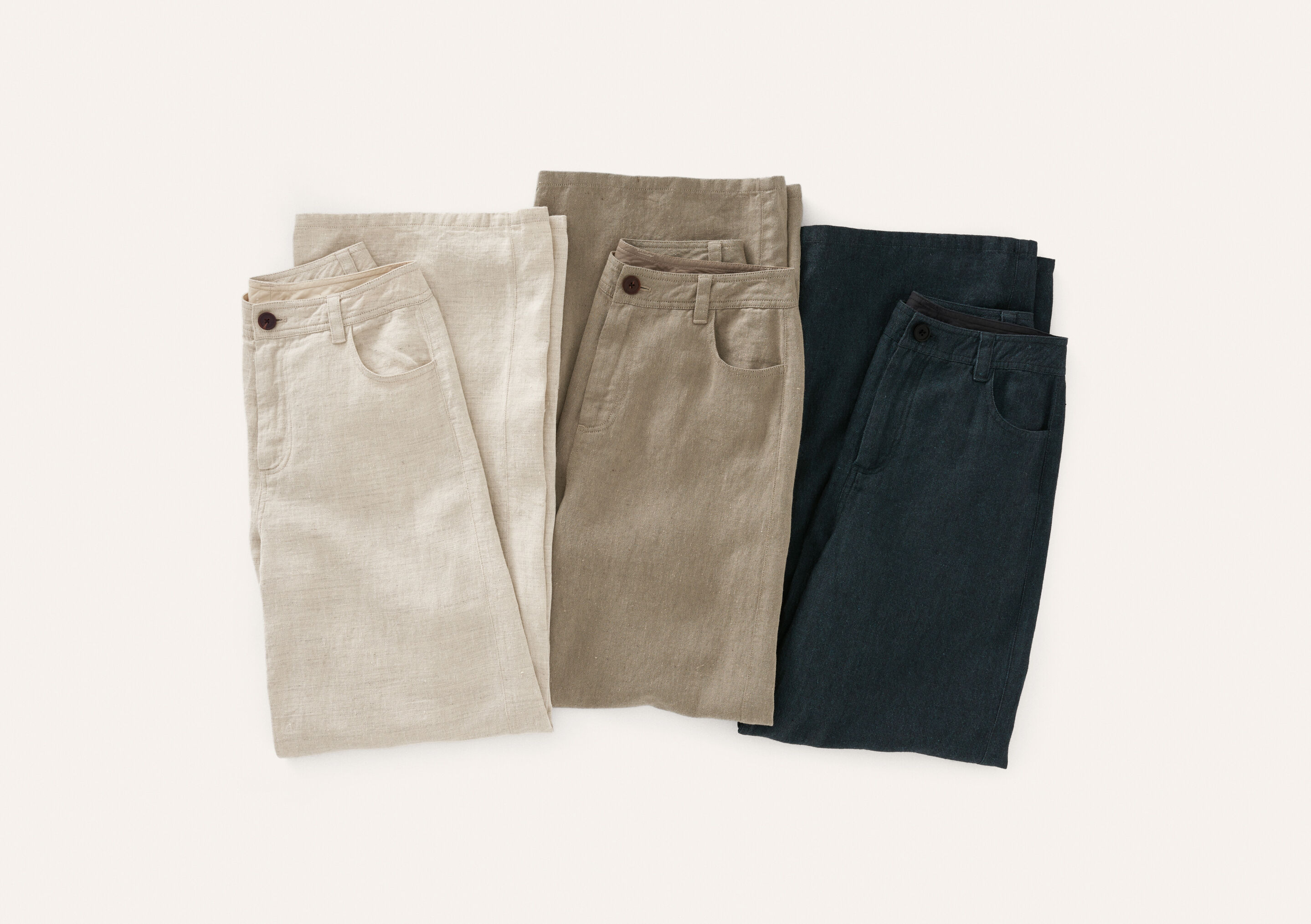 Wide & straight leg trousers