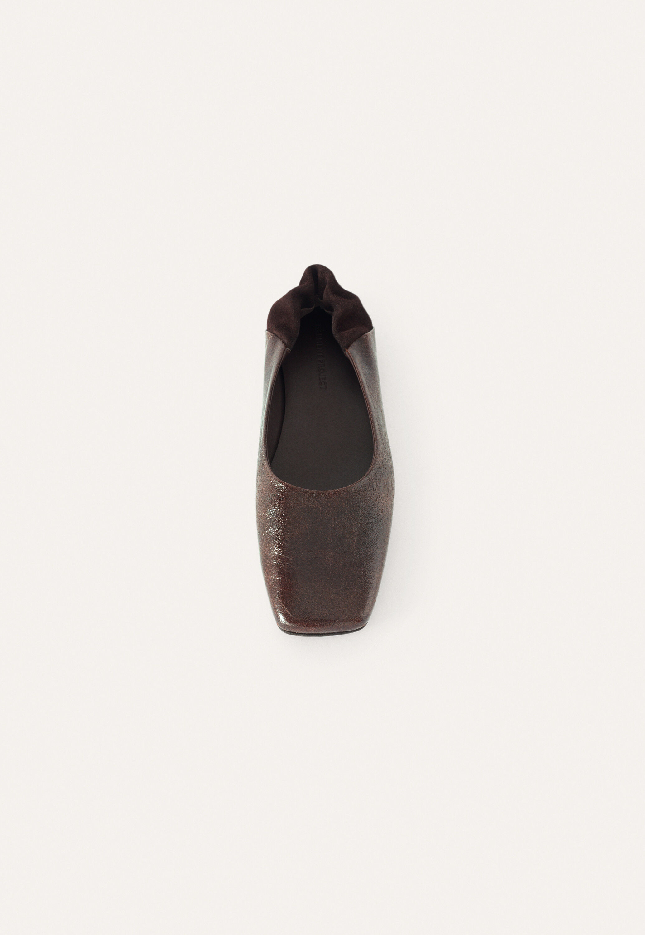 Square-toe pumps, Brown, large