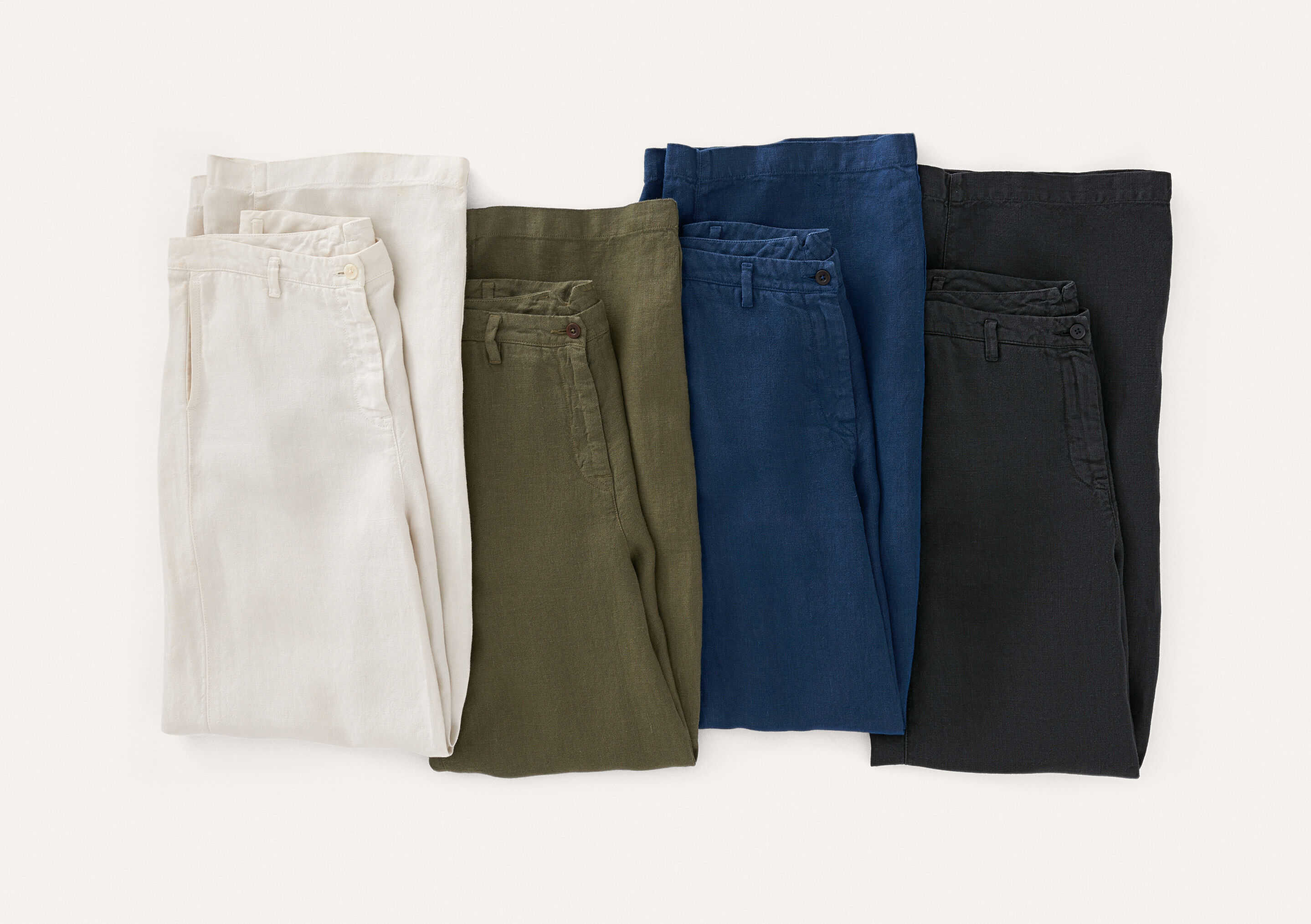 Pleat-front trousers