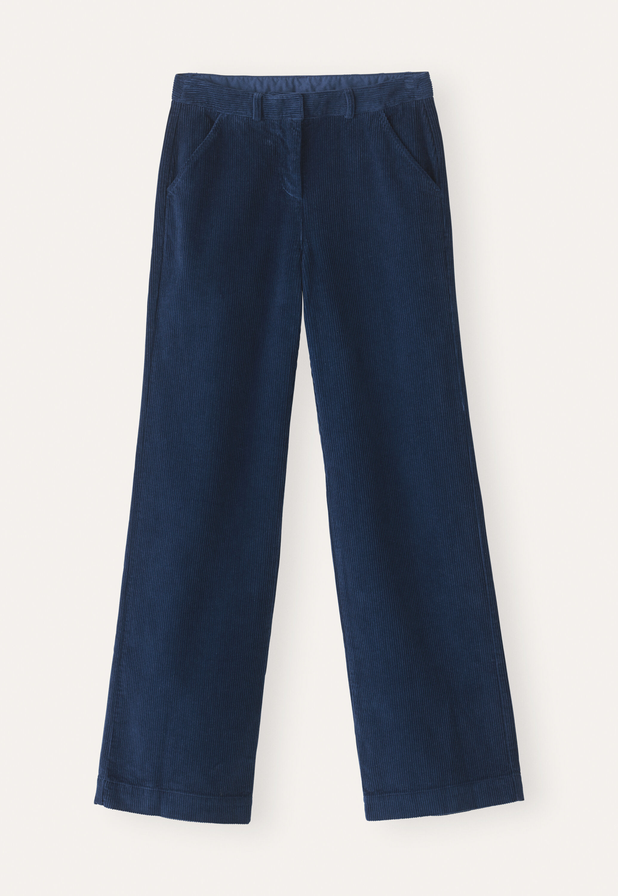Wide-leg trousers, Dark petrol, large