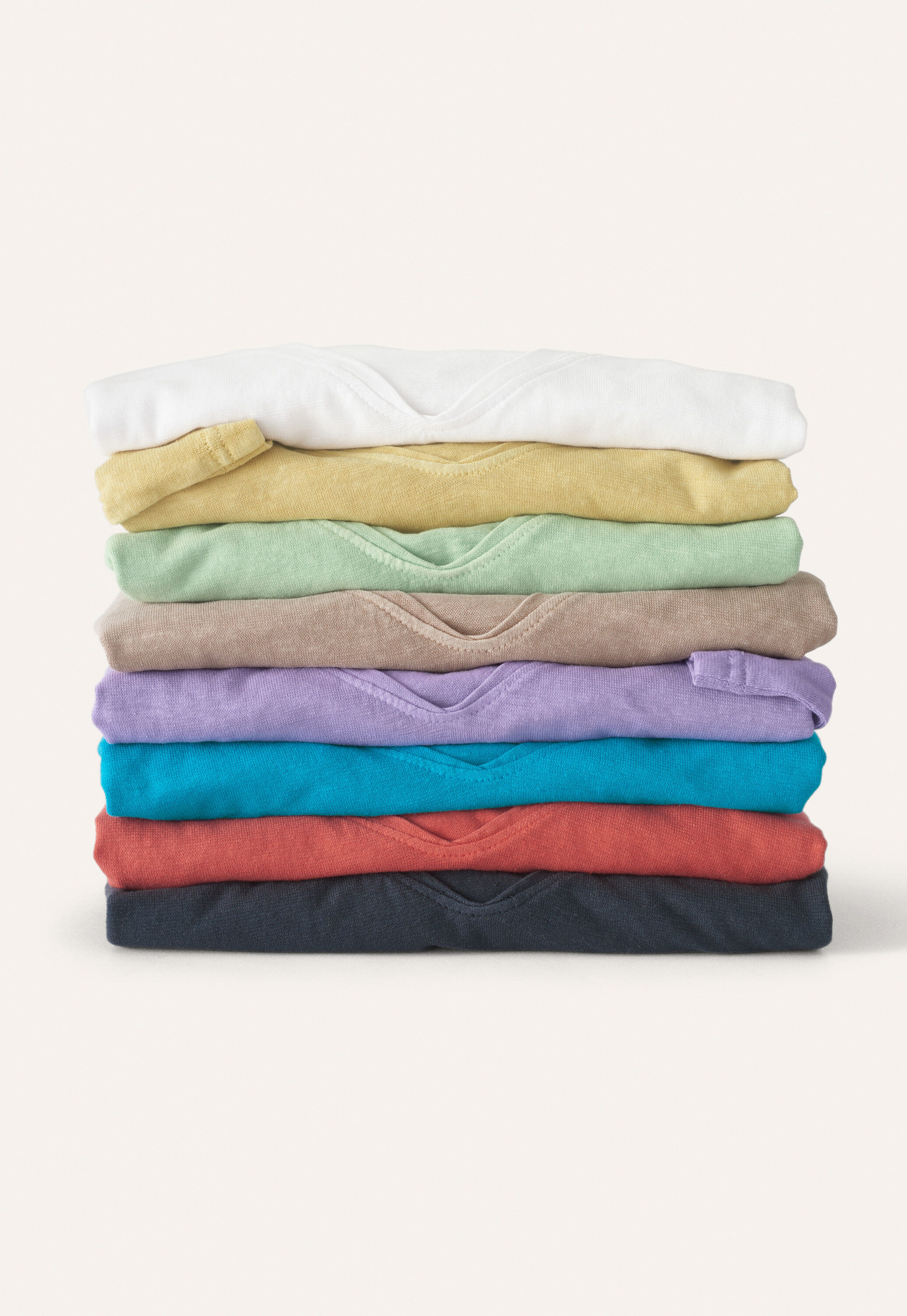 Funnel-neck top