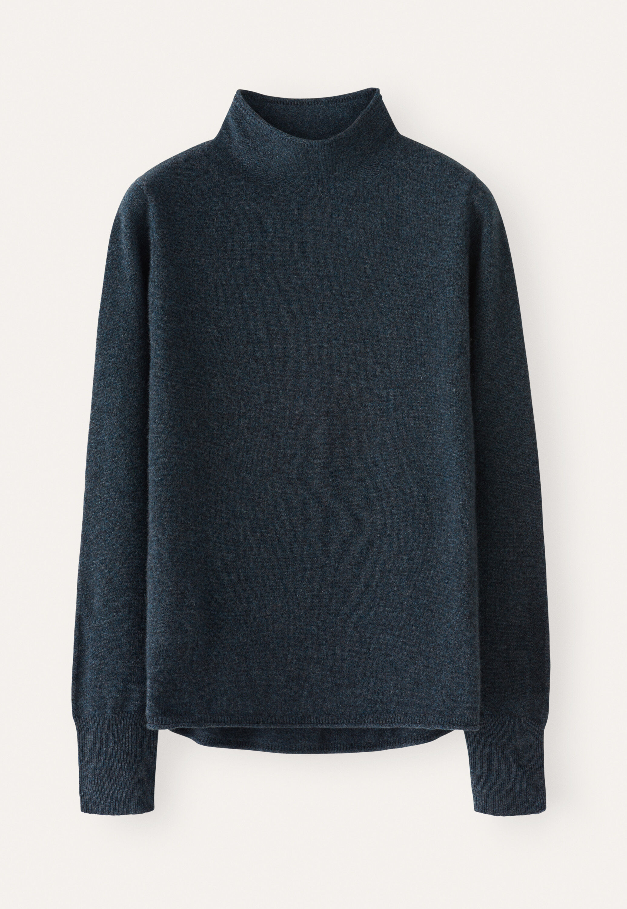 Slim funnel-neck sweater
