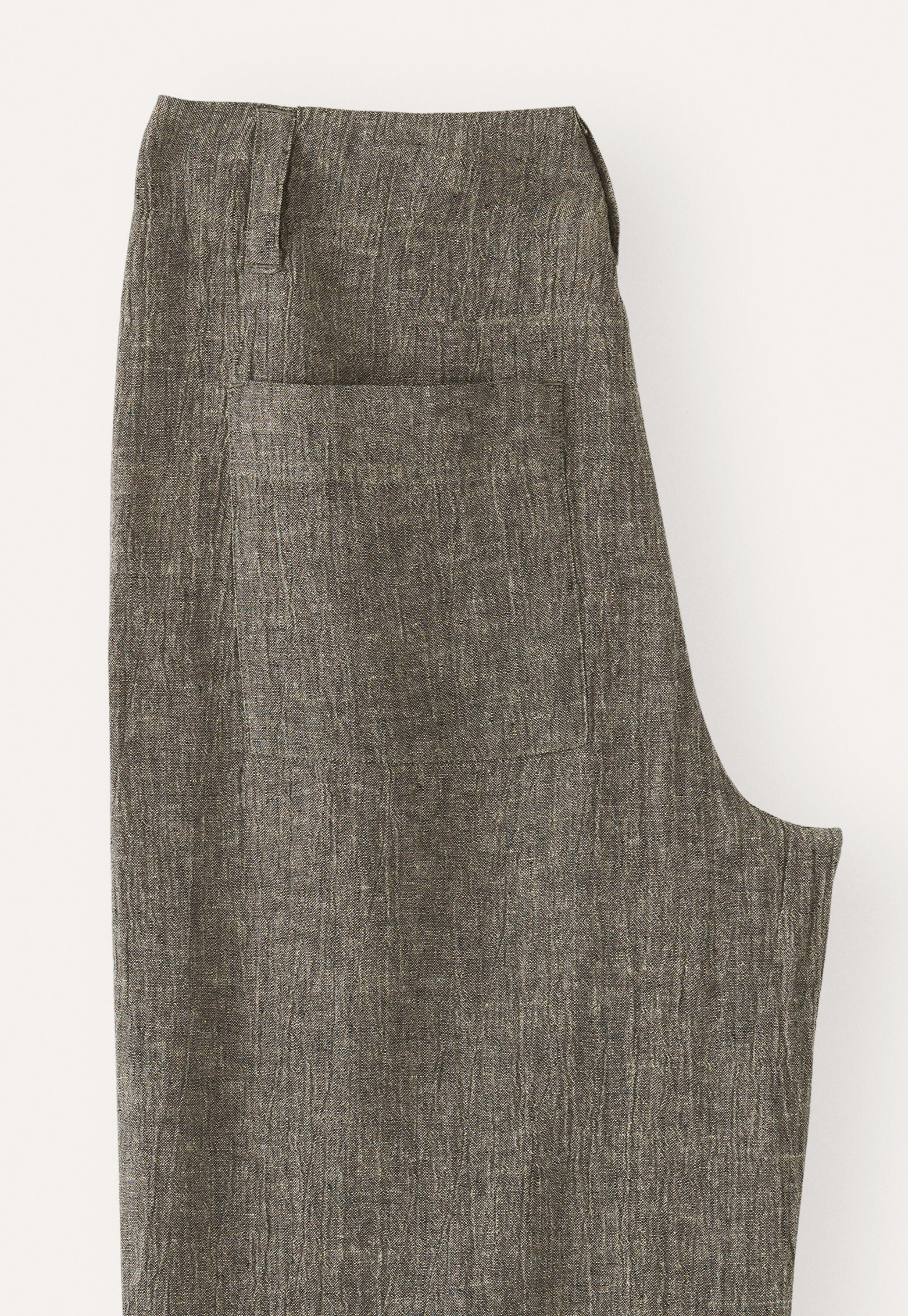 Front-seam trousers